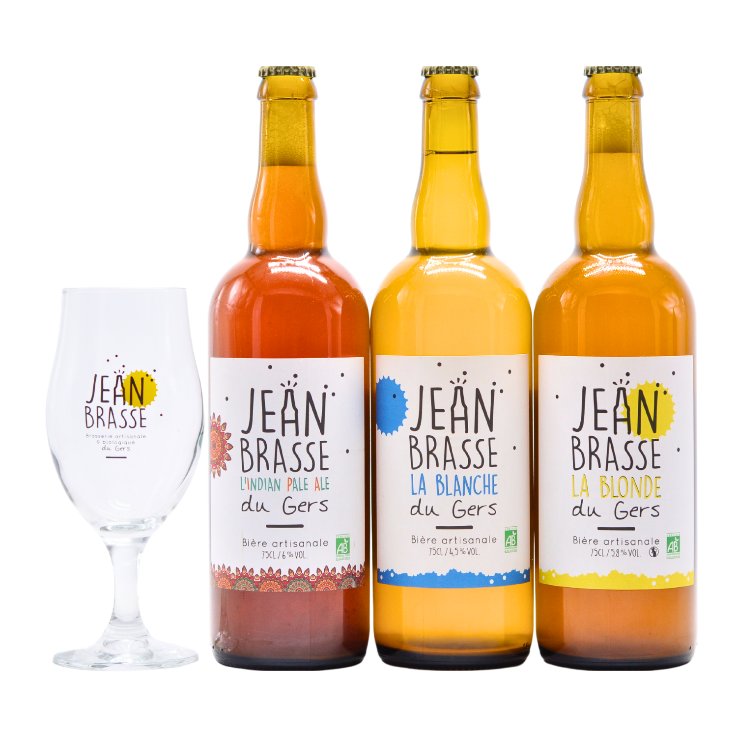 Pack Brasserie Jean Brasse + Verre Offert