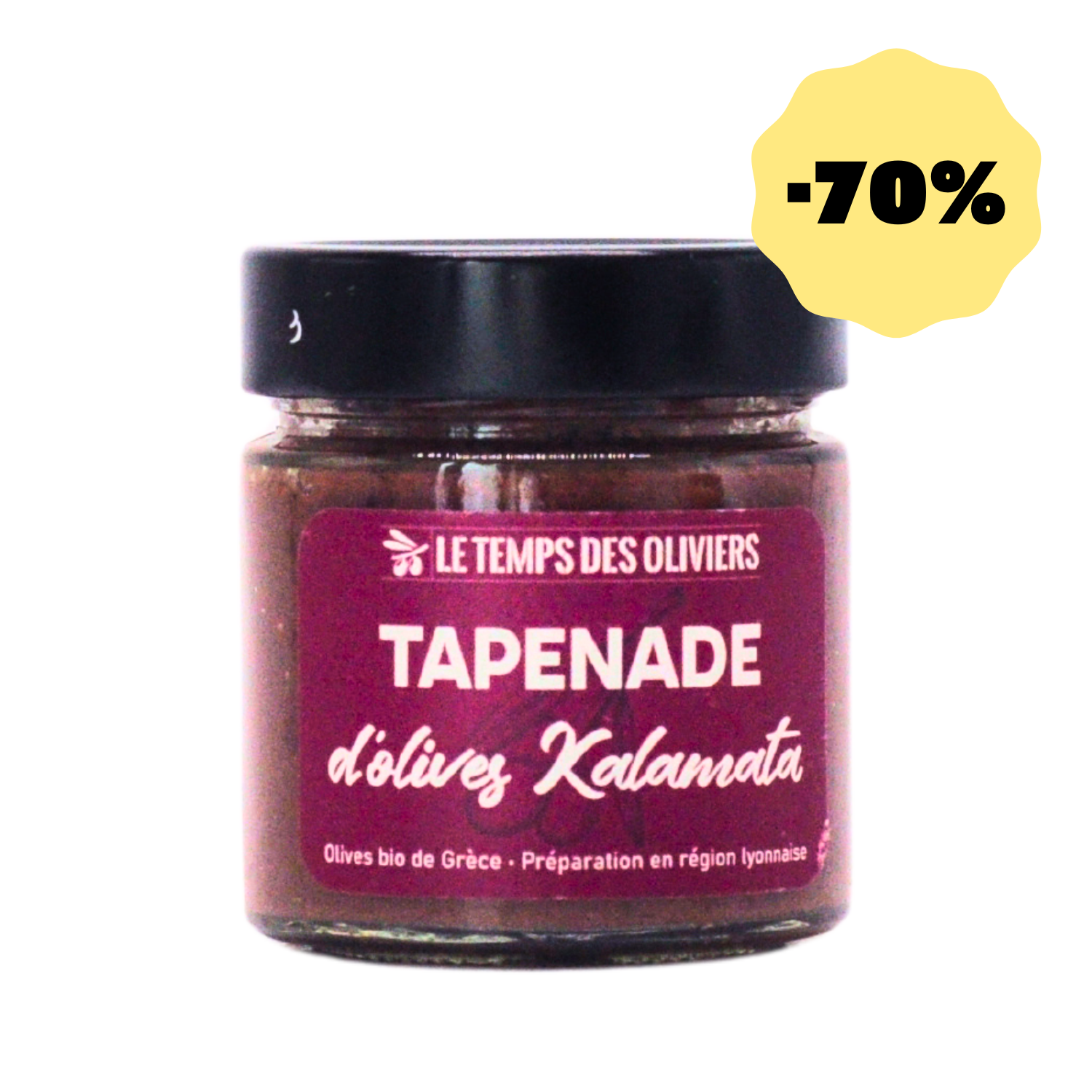 Tapenade d'olives Kalamata DDM 01/05/2024 -70%
