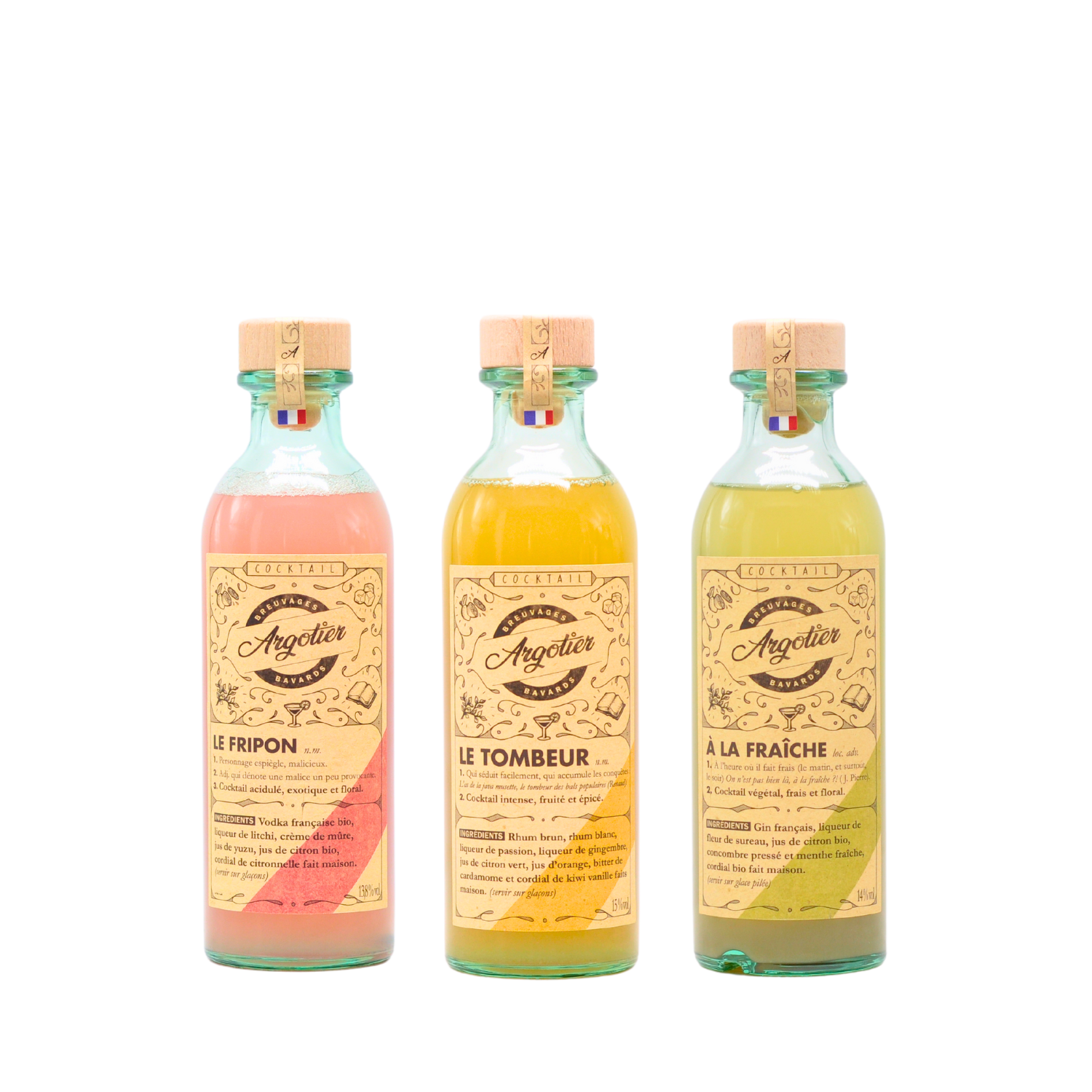 1 échantillon d'un cocktail Argotier