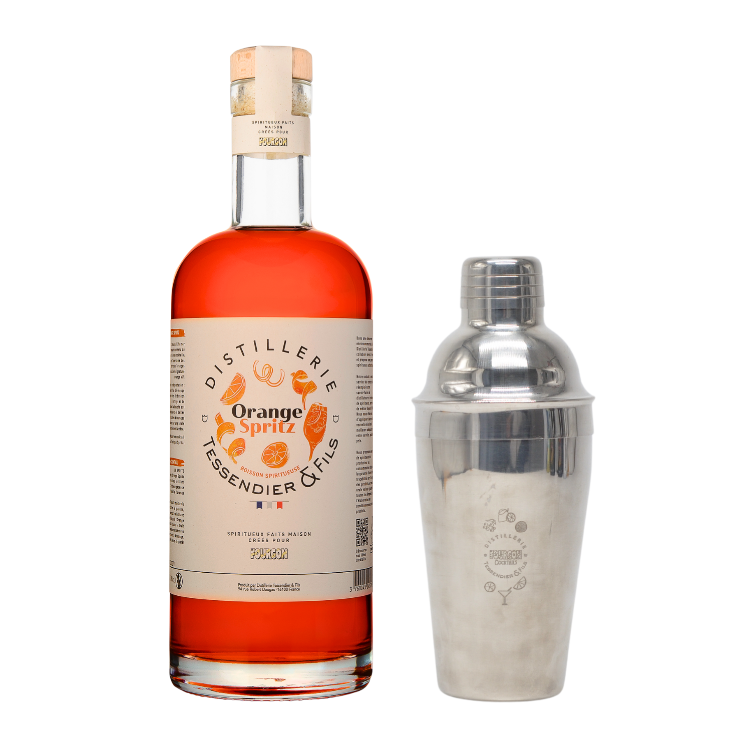 Orange Spritz + Shaker gravé offert
