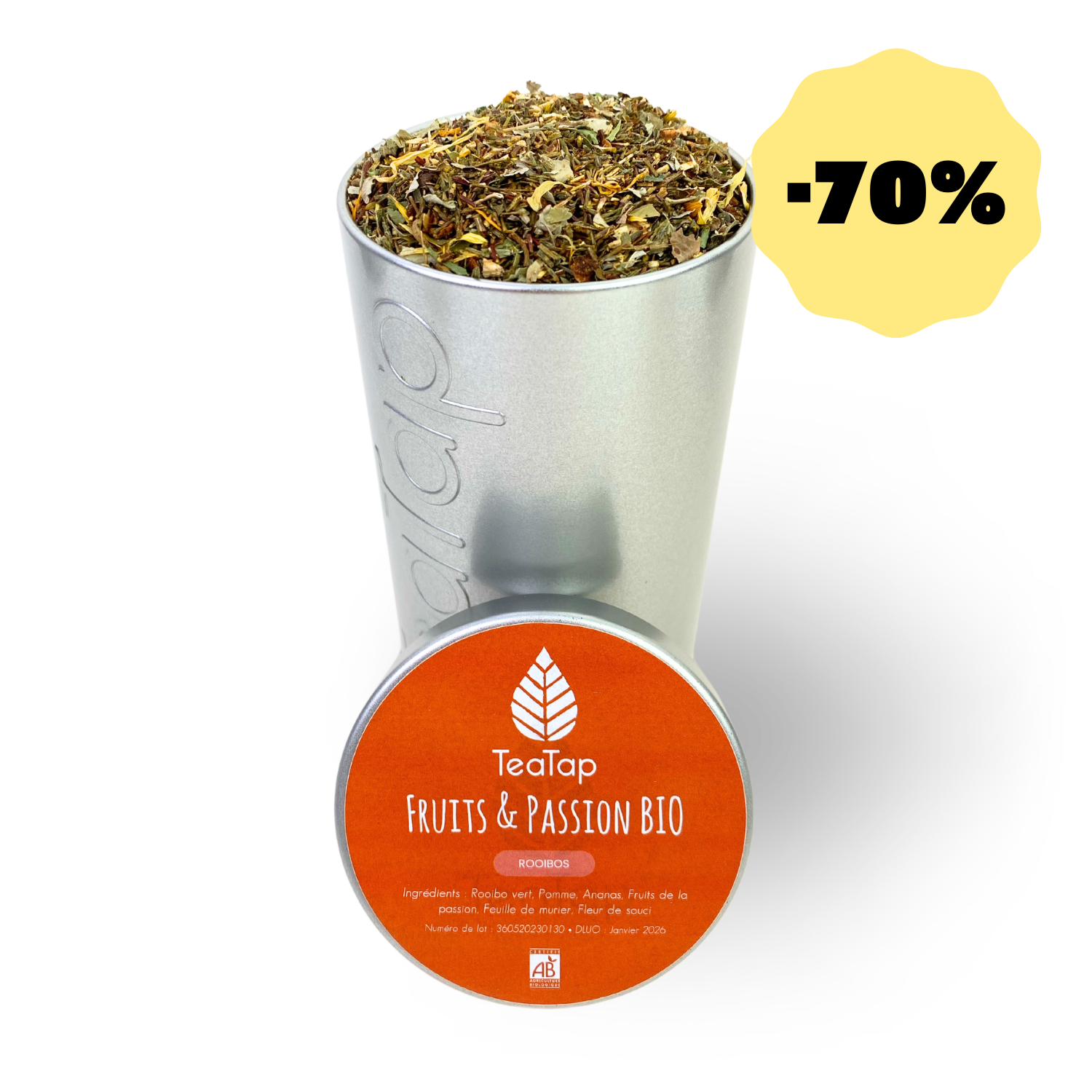 Fruit & Passion Bio Rooibos vert DDM 30/11 -70%