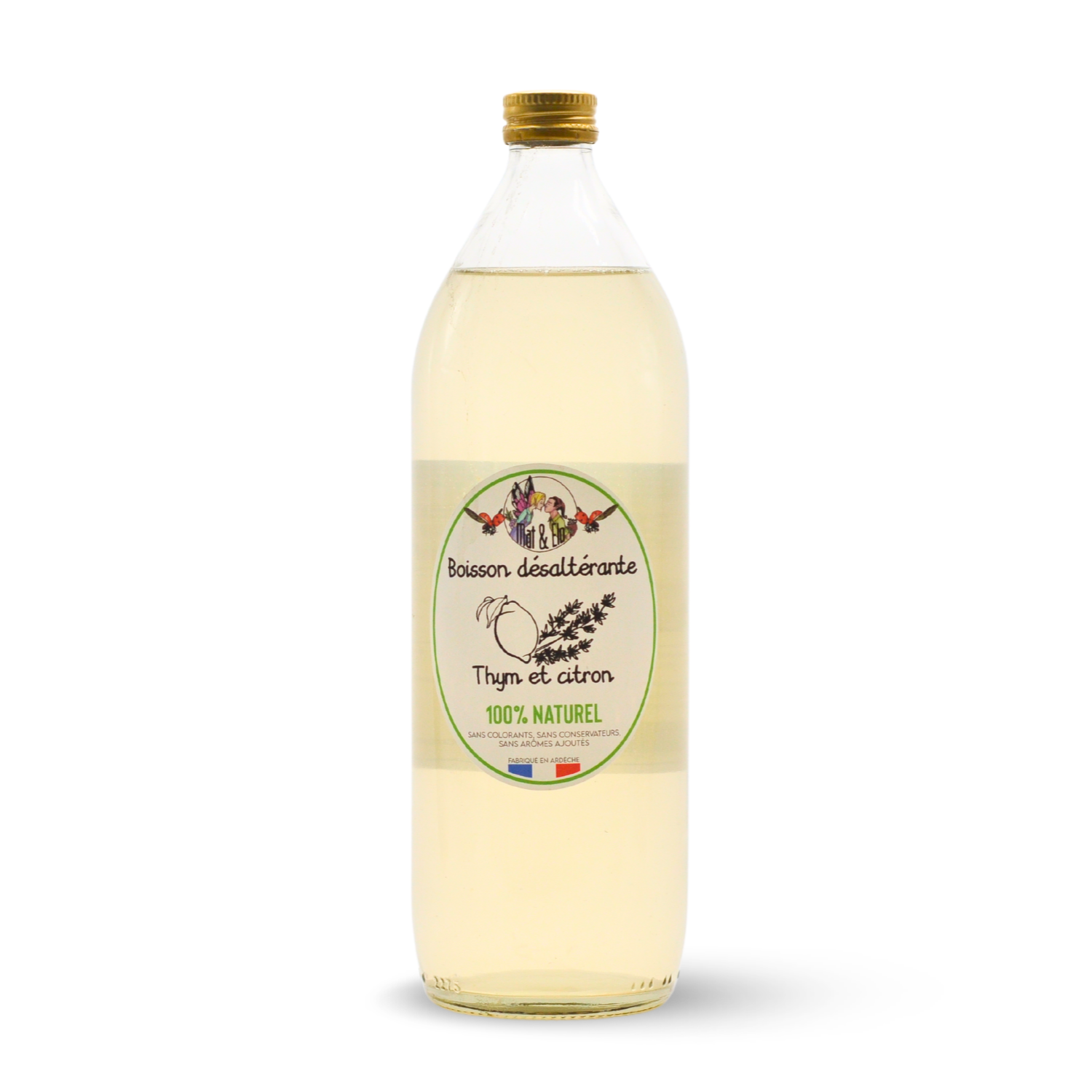 Boisson thym & citron