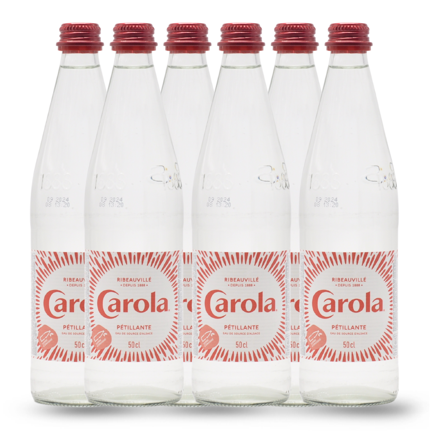 Carola fortement pétillante