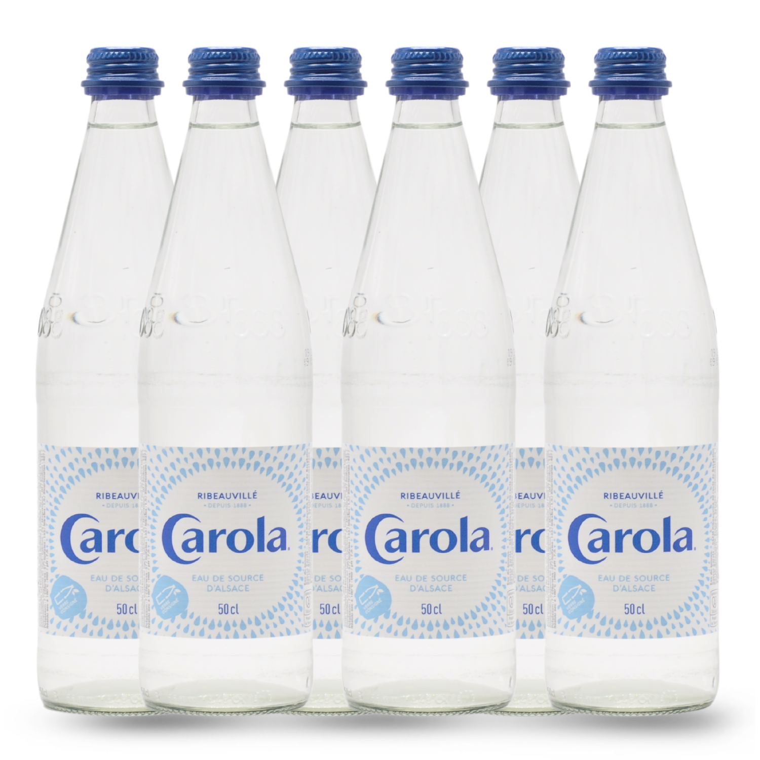 Carola eau plate