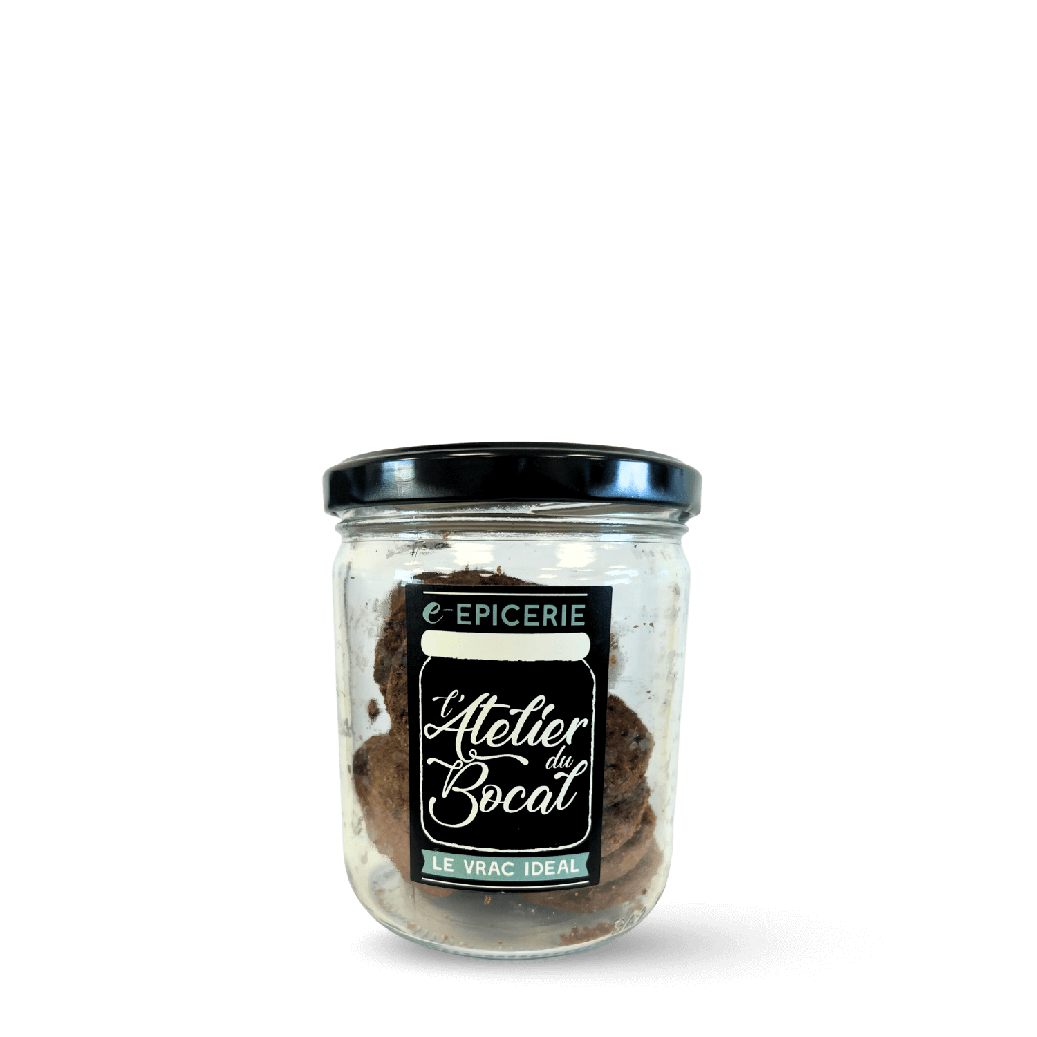 Biscuit cacao et pépites de chocolat