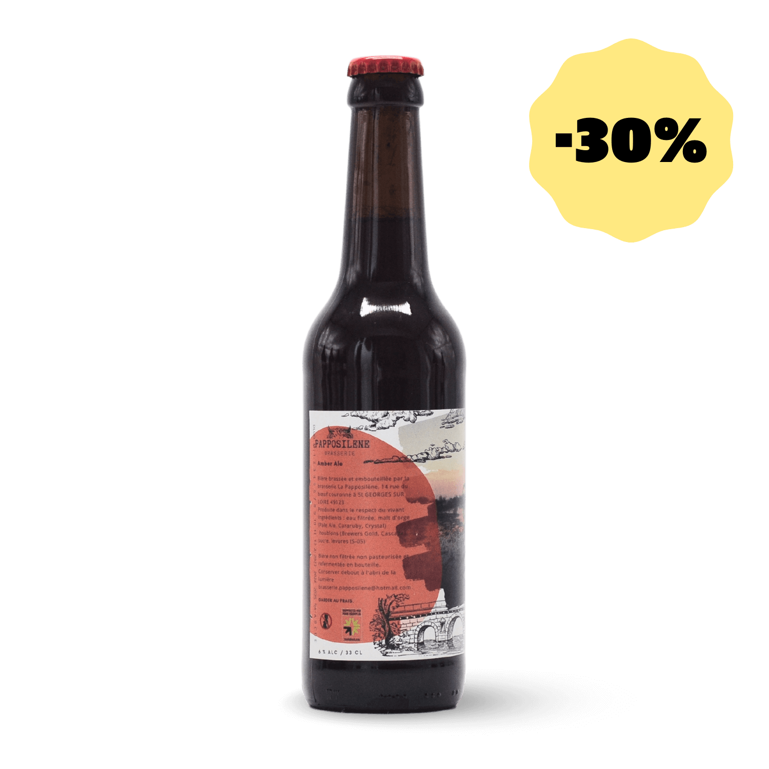La Pappo Amber Ale Destockage -30%