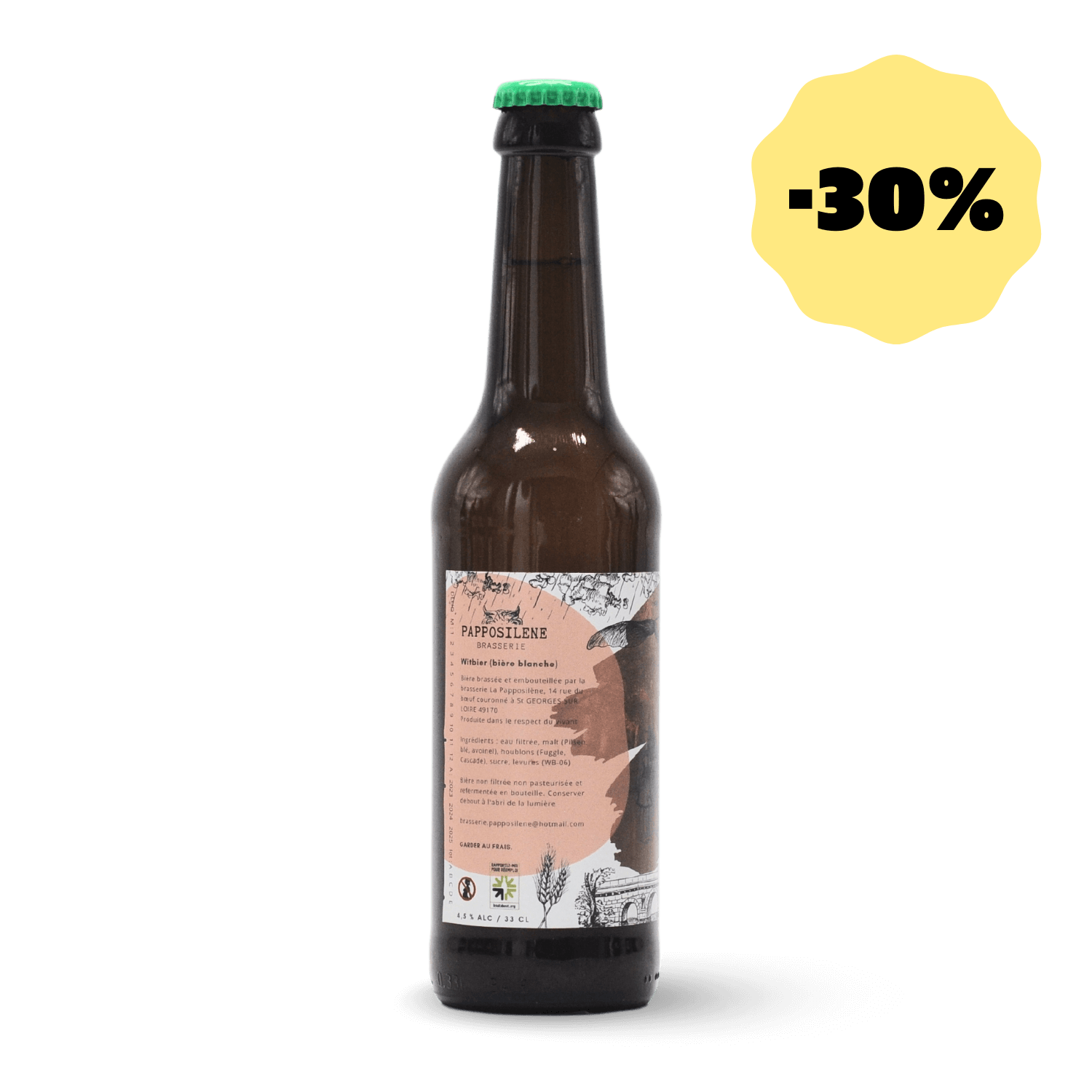 La Pappo Witbier Destockage -30%