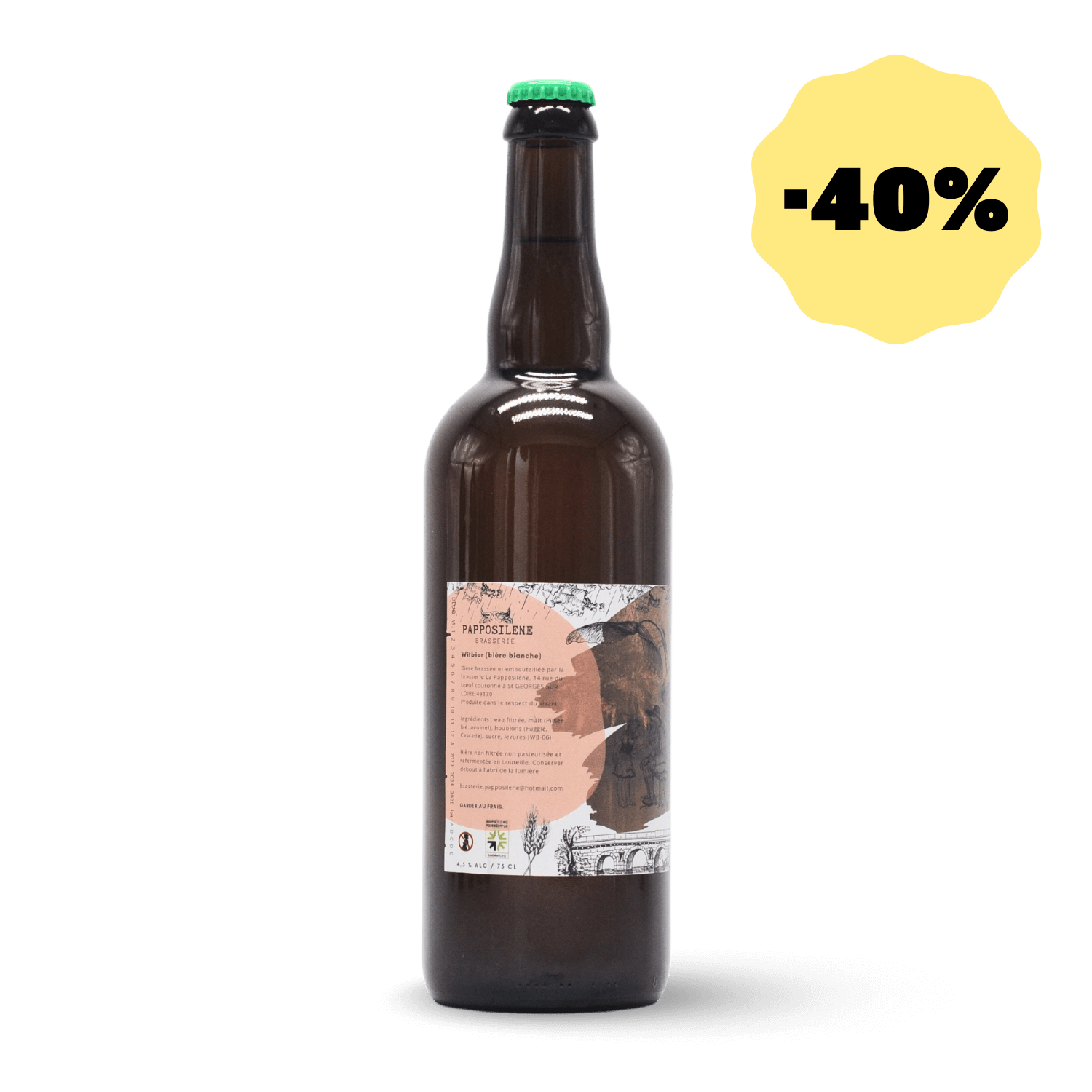 La Pappo Witbier Destockage -40%
