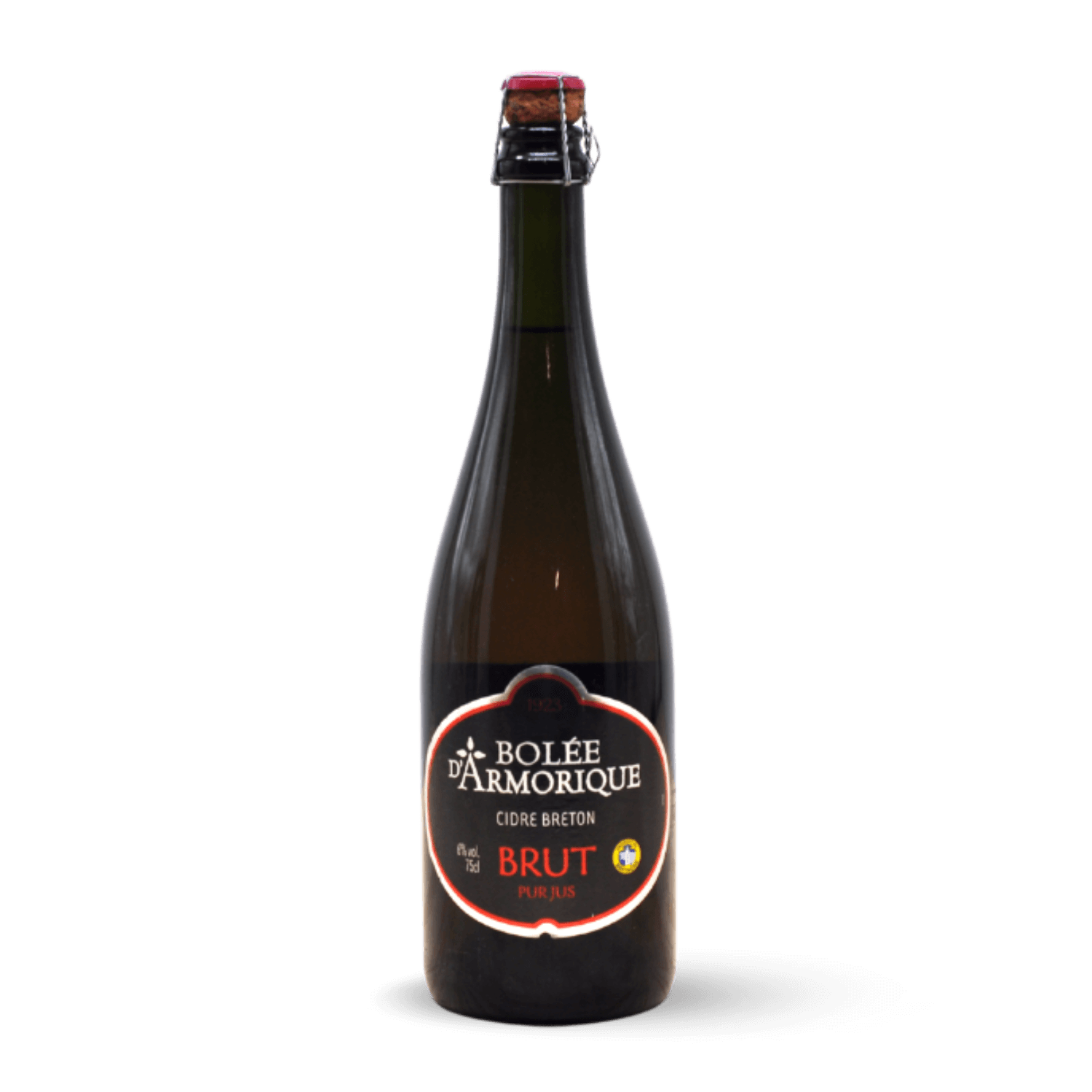 Bolée d'Armorique cidre brut de Bretagne