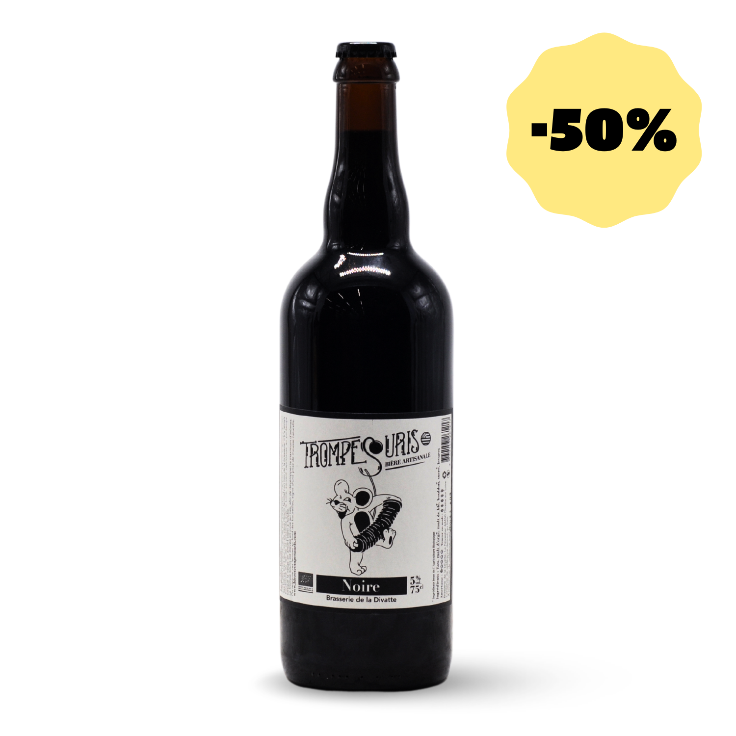 Trompe Souris Noire DDM 08/2023 -50%