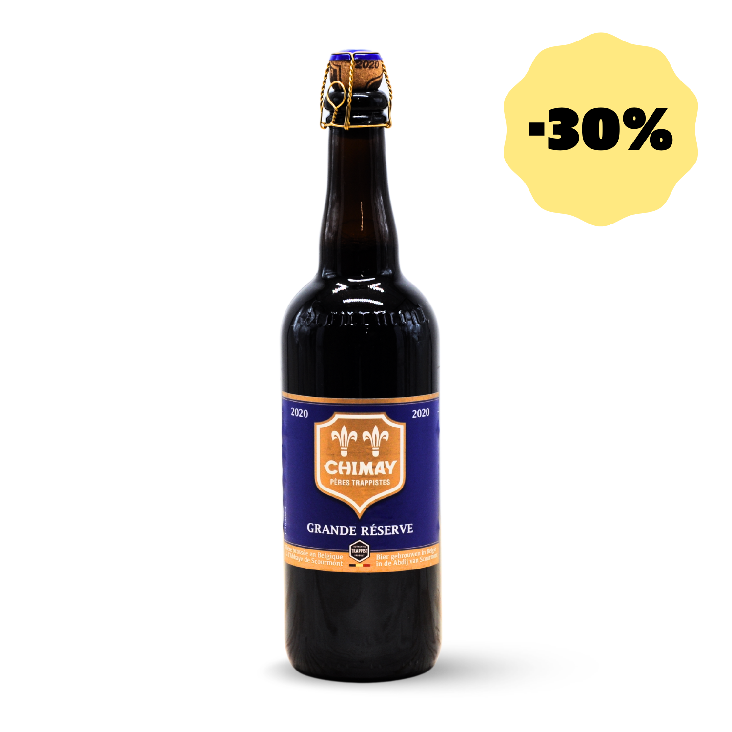 Chimay Bleue Destockage -30%