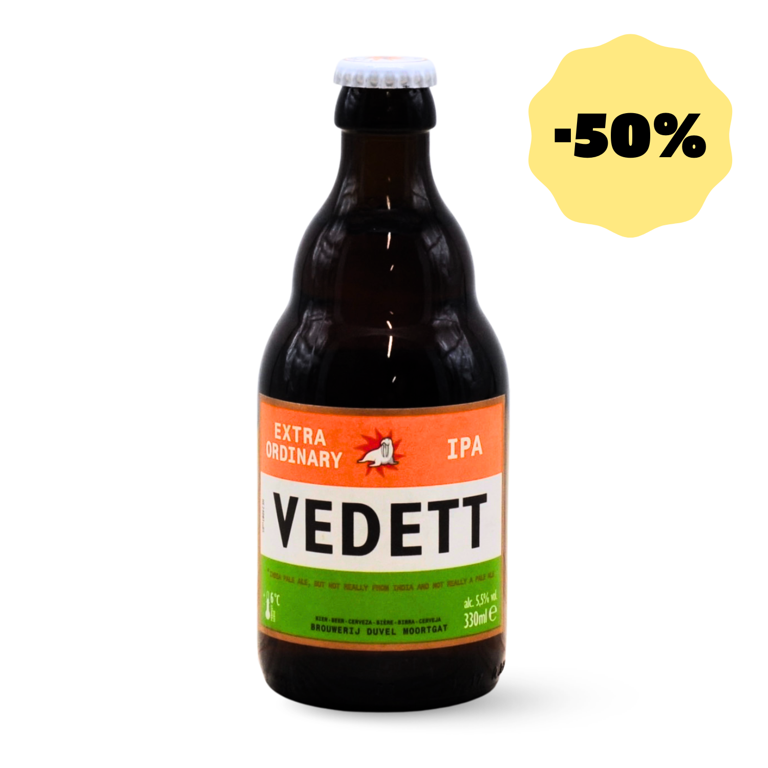 Vedett IPA DDM Dépassée -50%