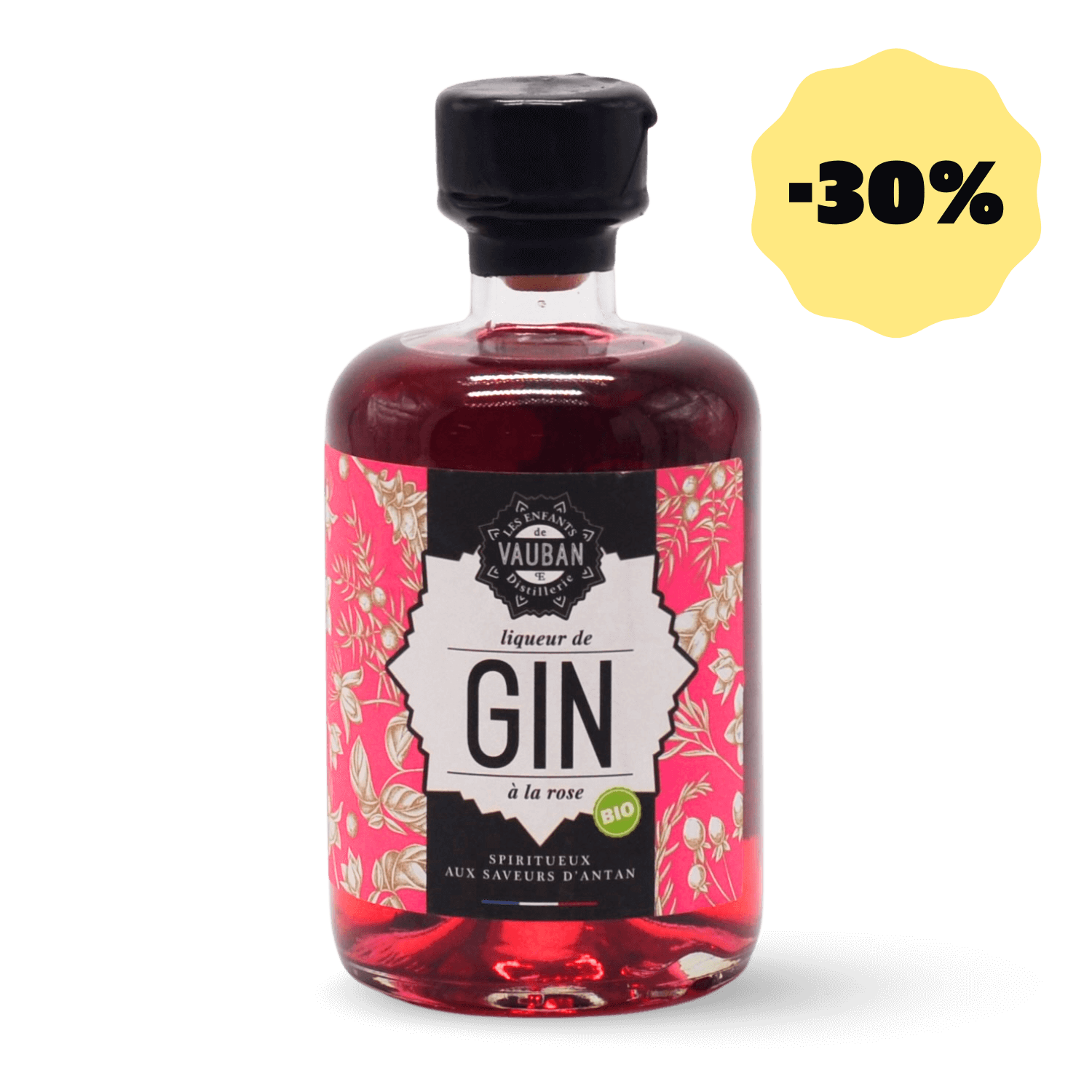 Gin à la Rose Bio Destockage -30%