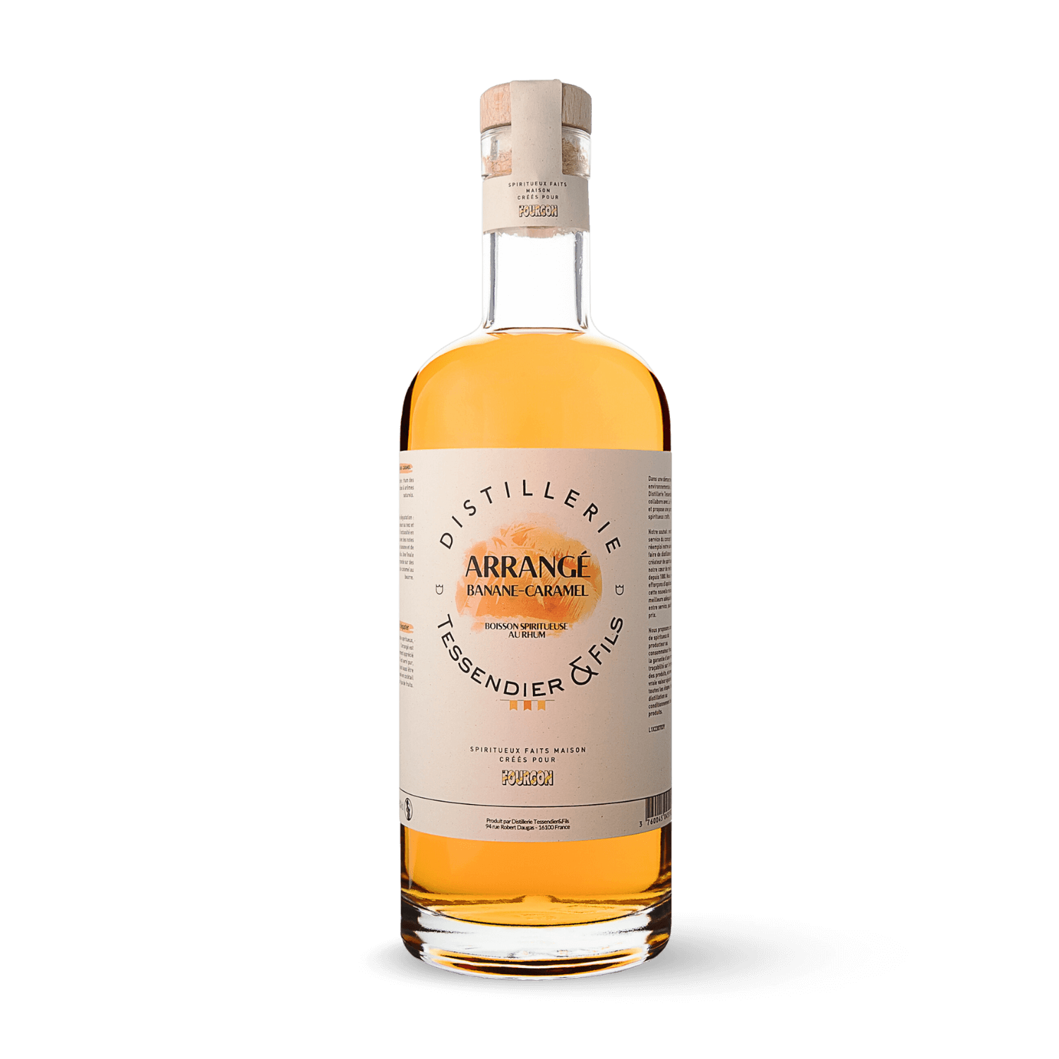 Arrangé banane caramel