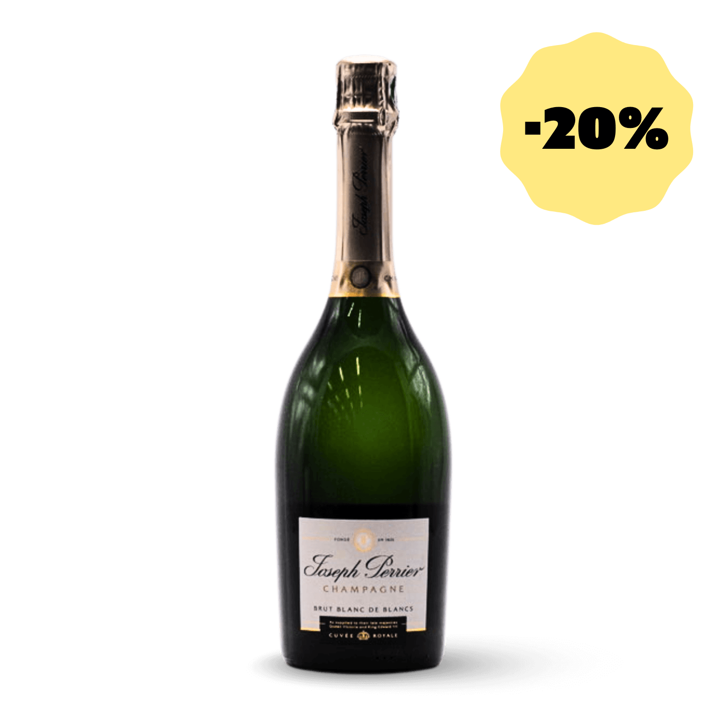 Champagne Brut Blanc de Blancs J.Perrier Destockage -20%