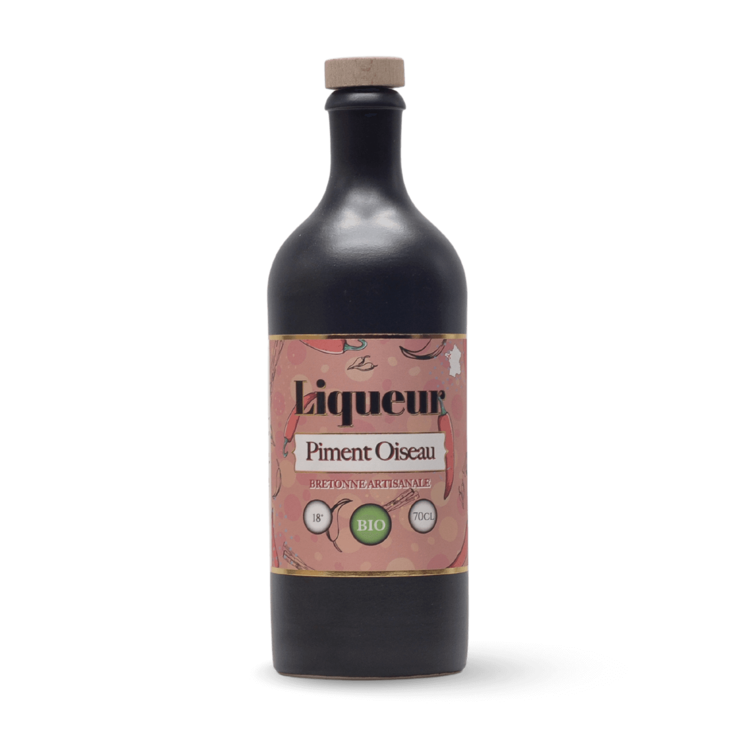 Liqueur de Piment Oiseau Bretonne Bio Destockage