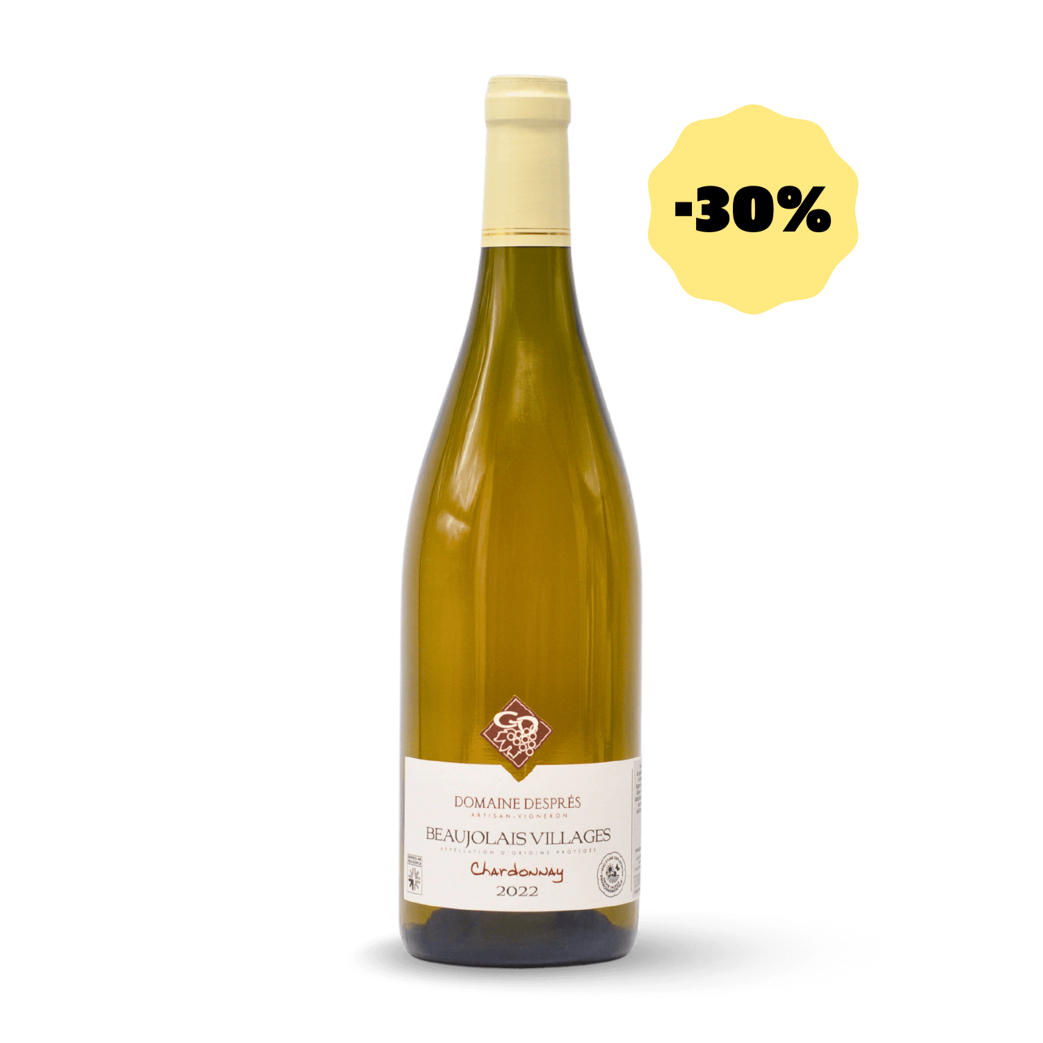 Beaujolais Villages Blanc Destockage -40%