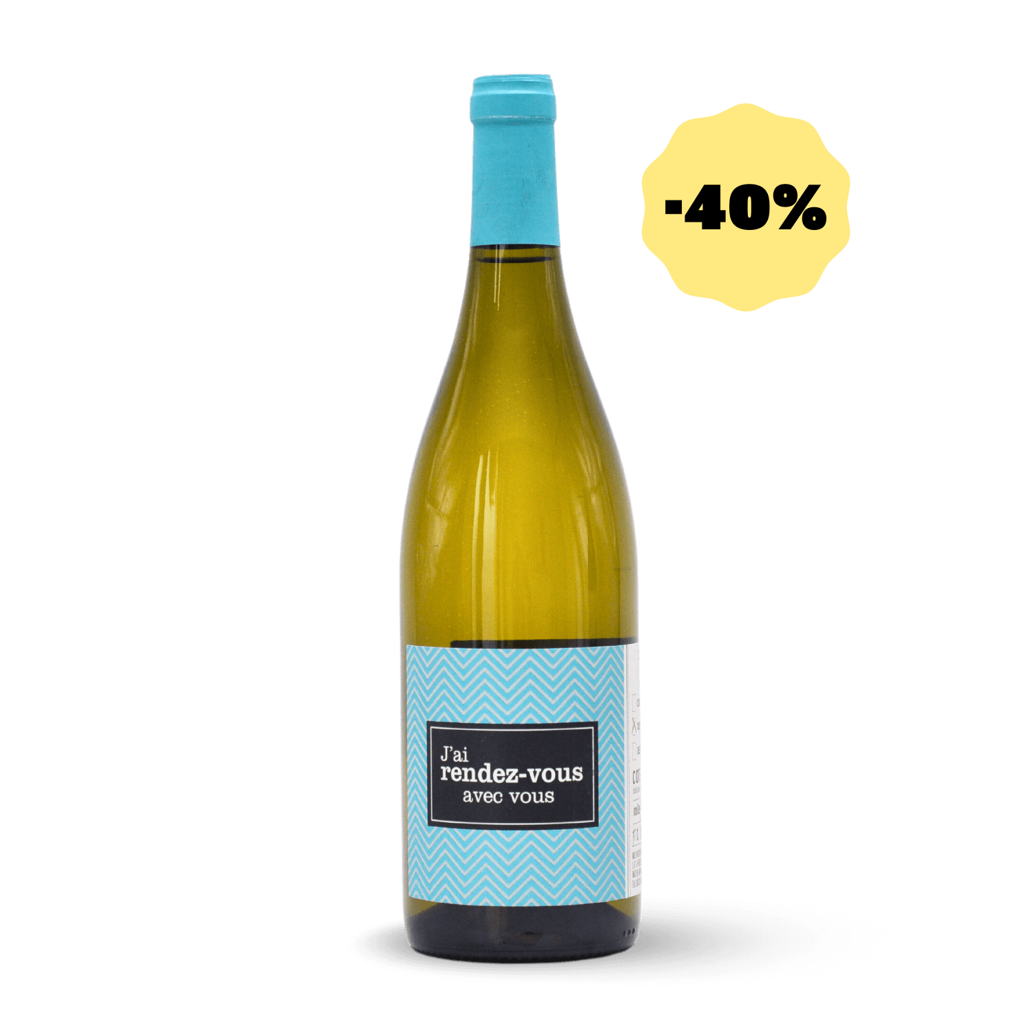 J'ai Rendez-vous avec vous Blanc Destockage -40%