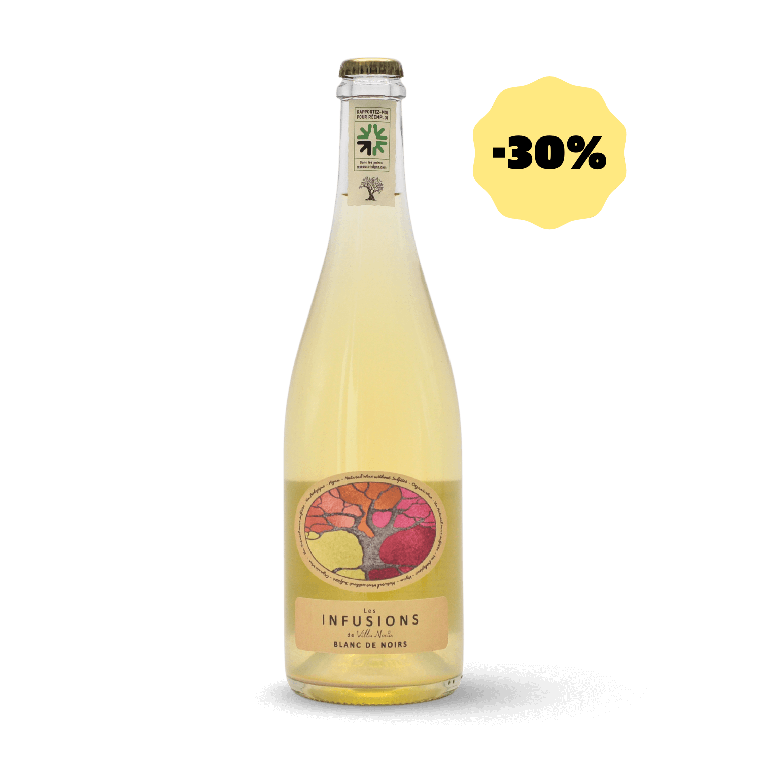 Pet' Nat' Blanc Nature Destockage -30%