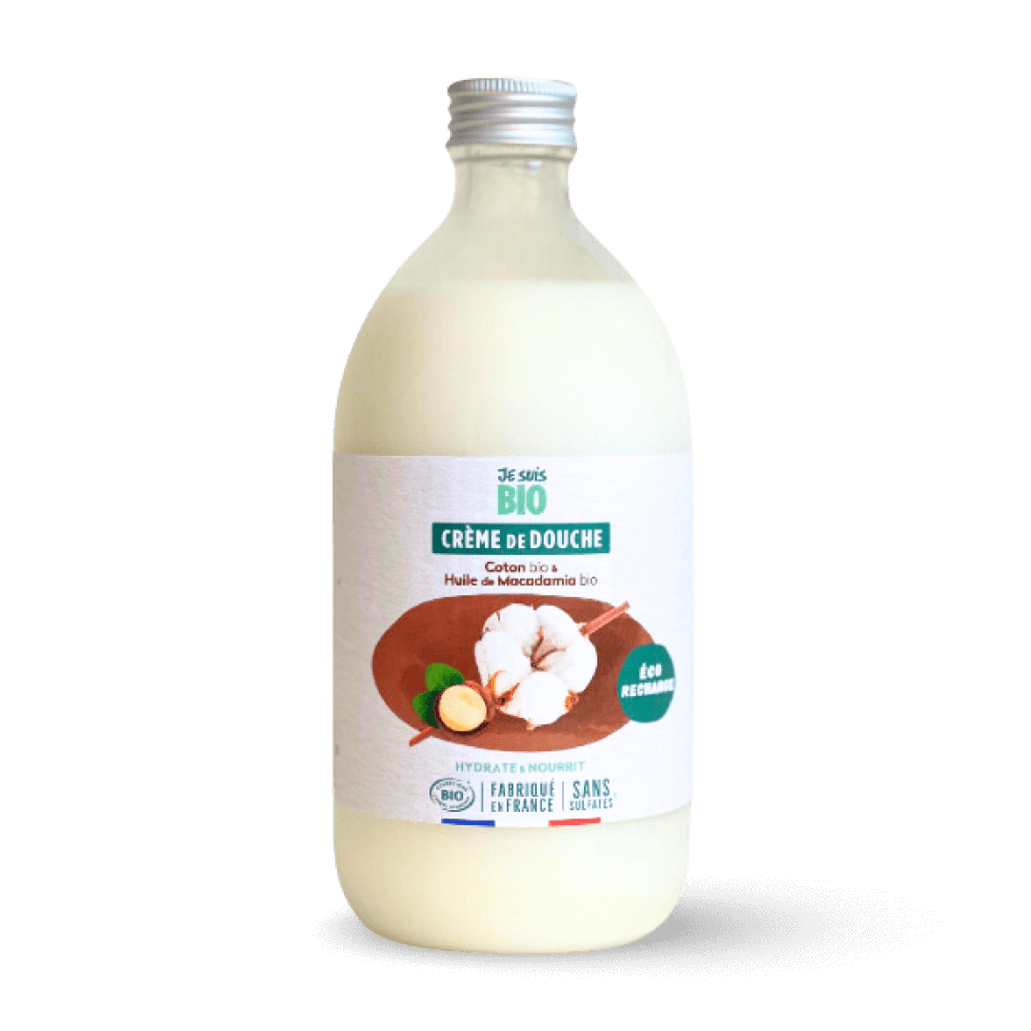 Douche crème Coton & Macadamia bio