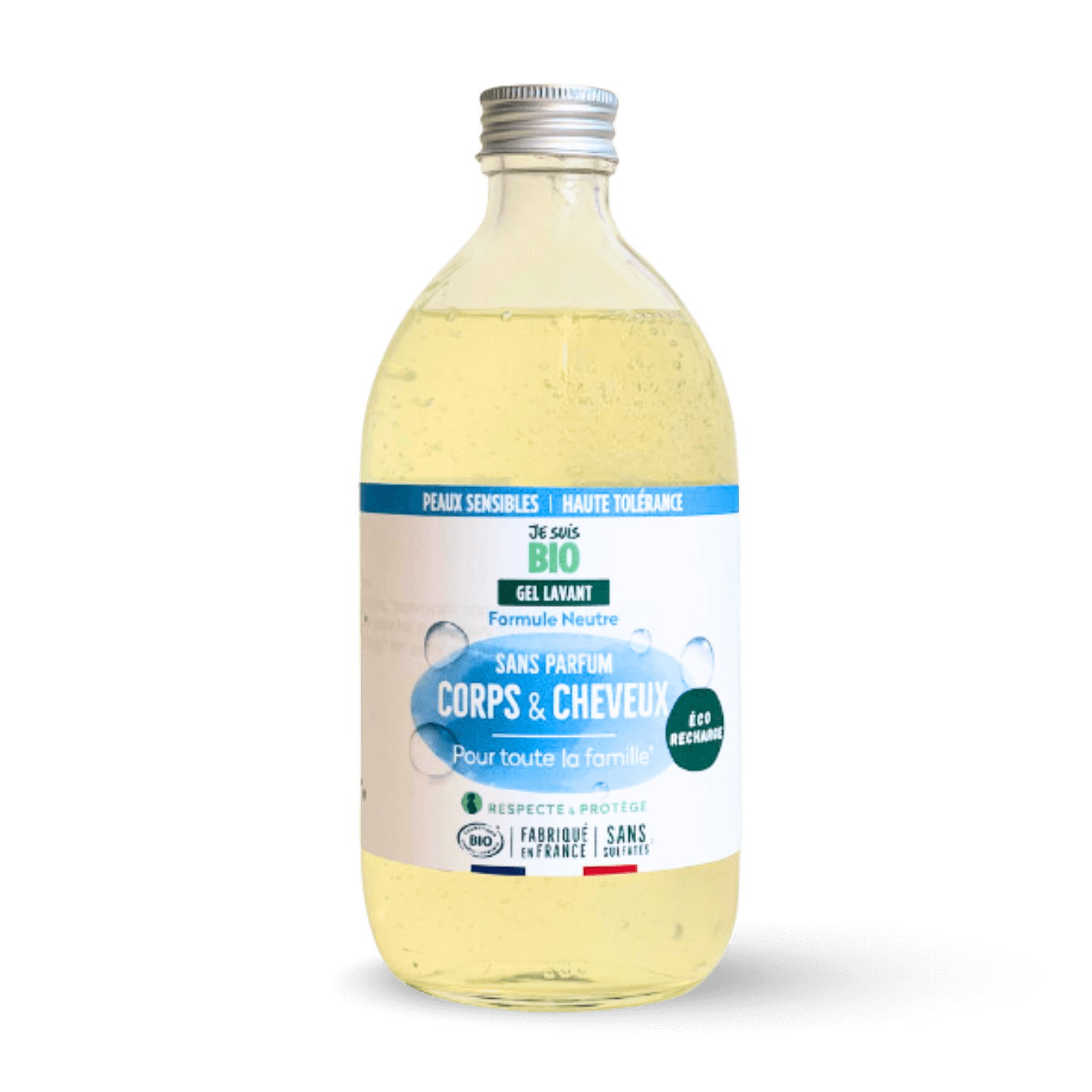 Lavant corps & cheveux sans parfum