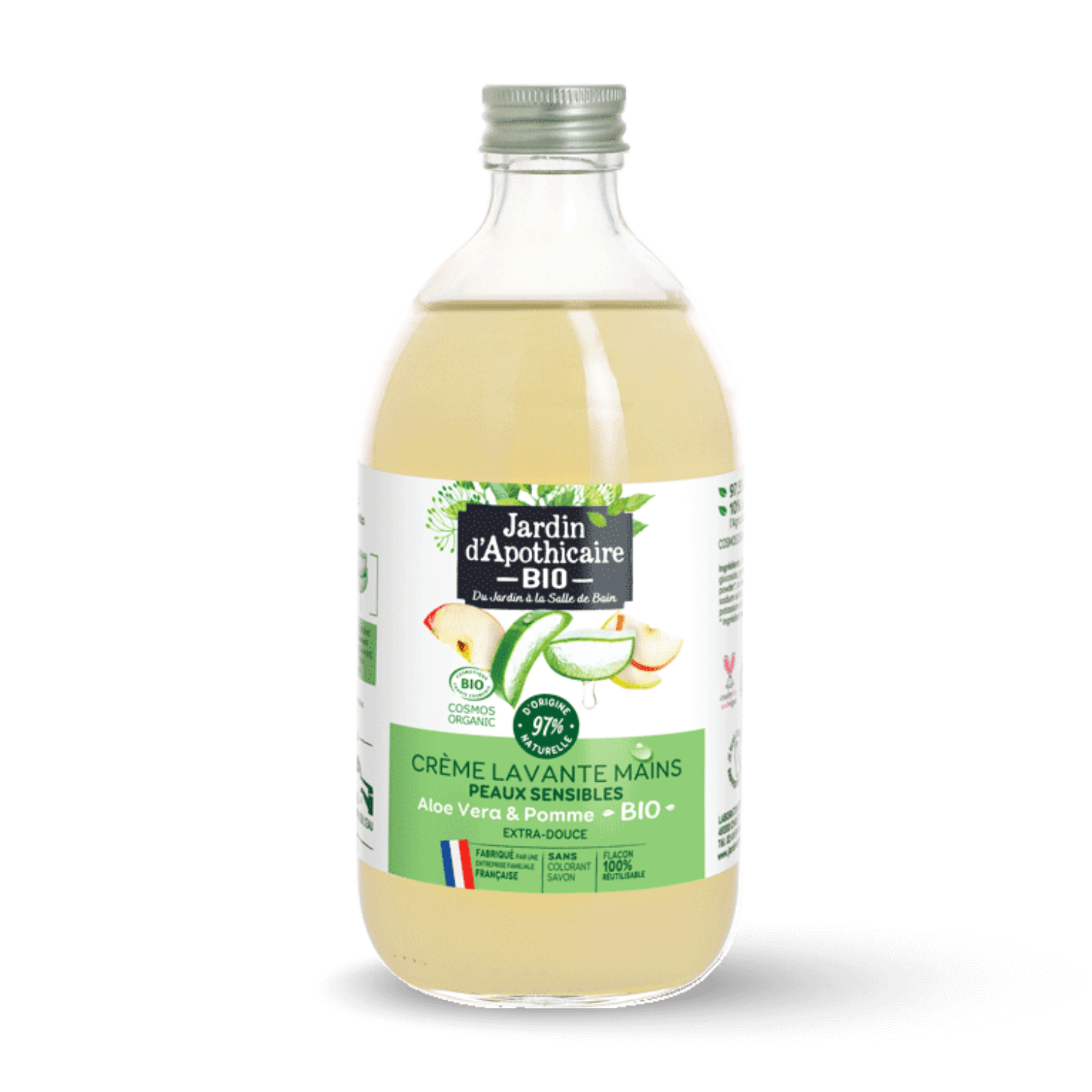 Lavant mains Aloe vera & Pomme peaux sensibles
