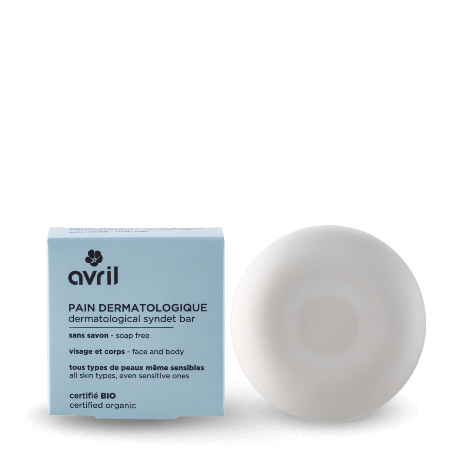 Pain dermatologique visage & corps sans savon