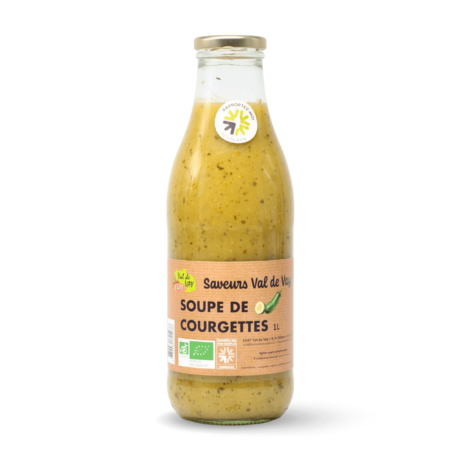 Soupe de courgettes