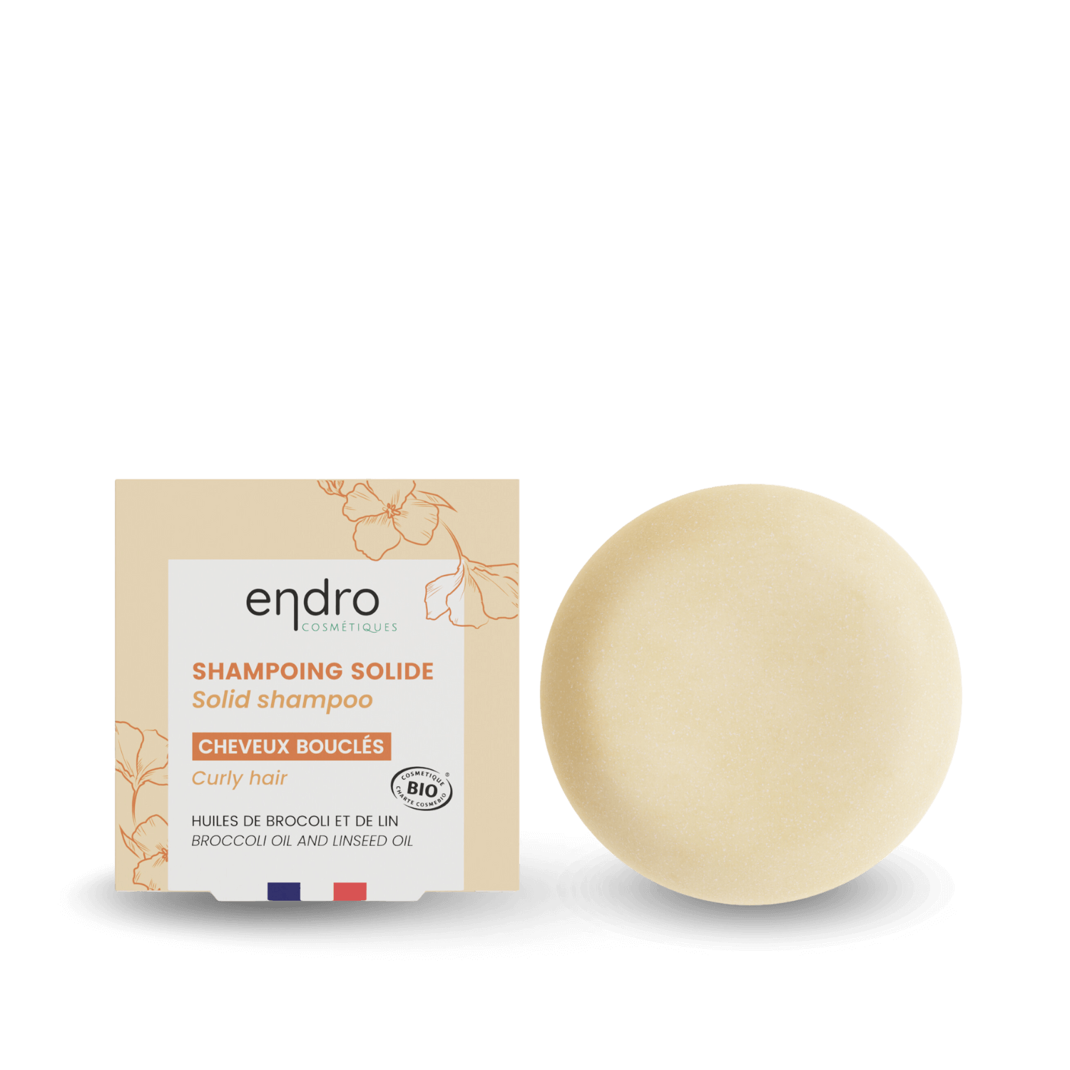 Shampooing solide cheveux bouclés