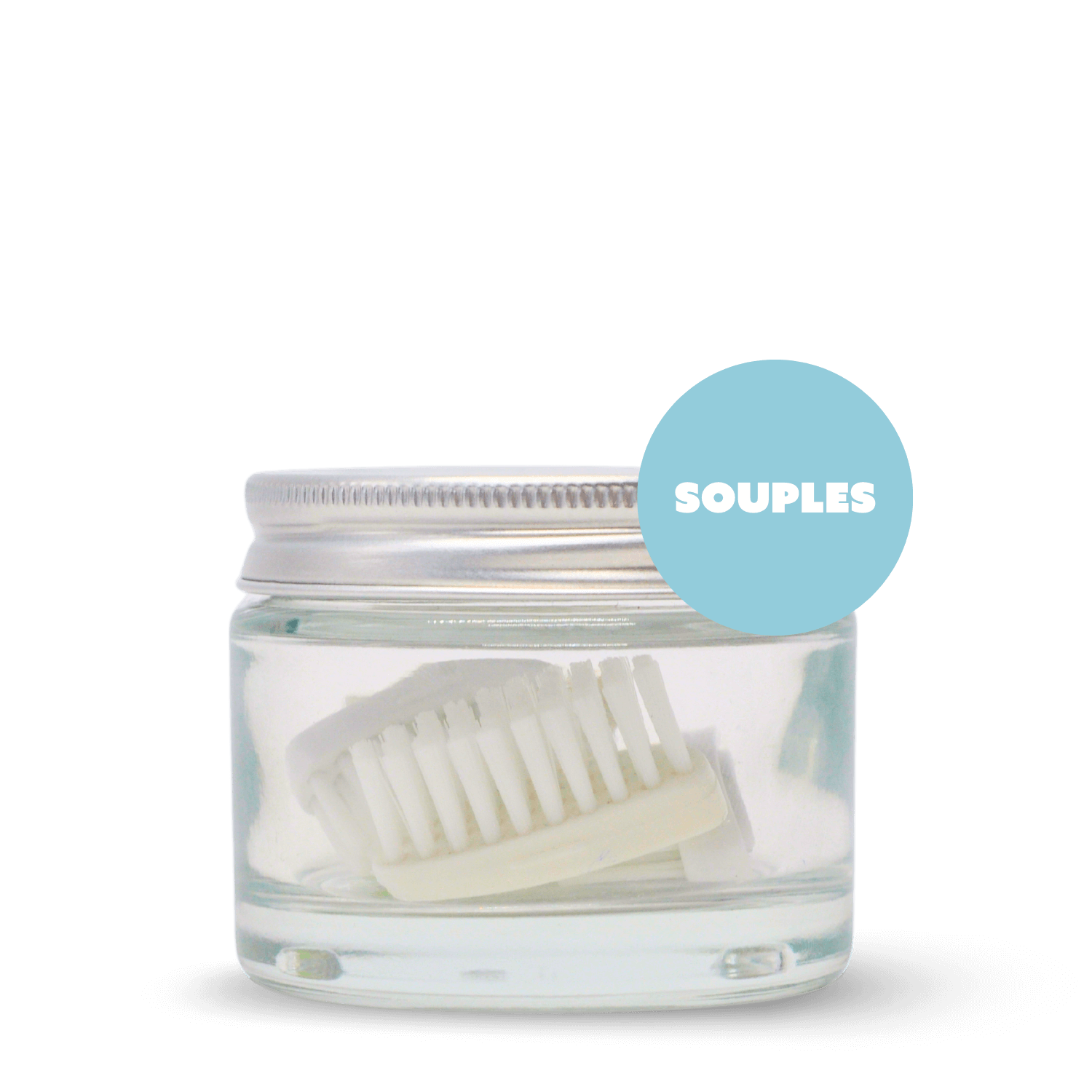4 têtes de brosse à dents (poils souples)