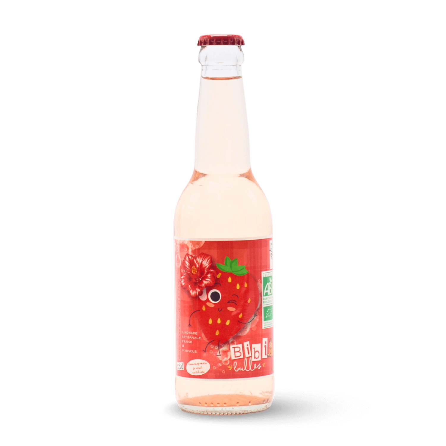Bibibulles Limonade Fraise Hibiscus