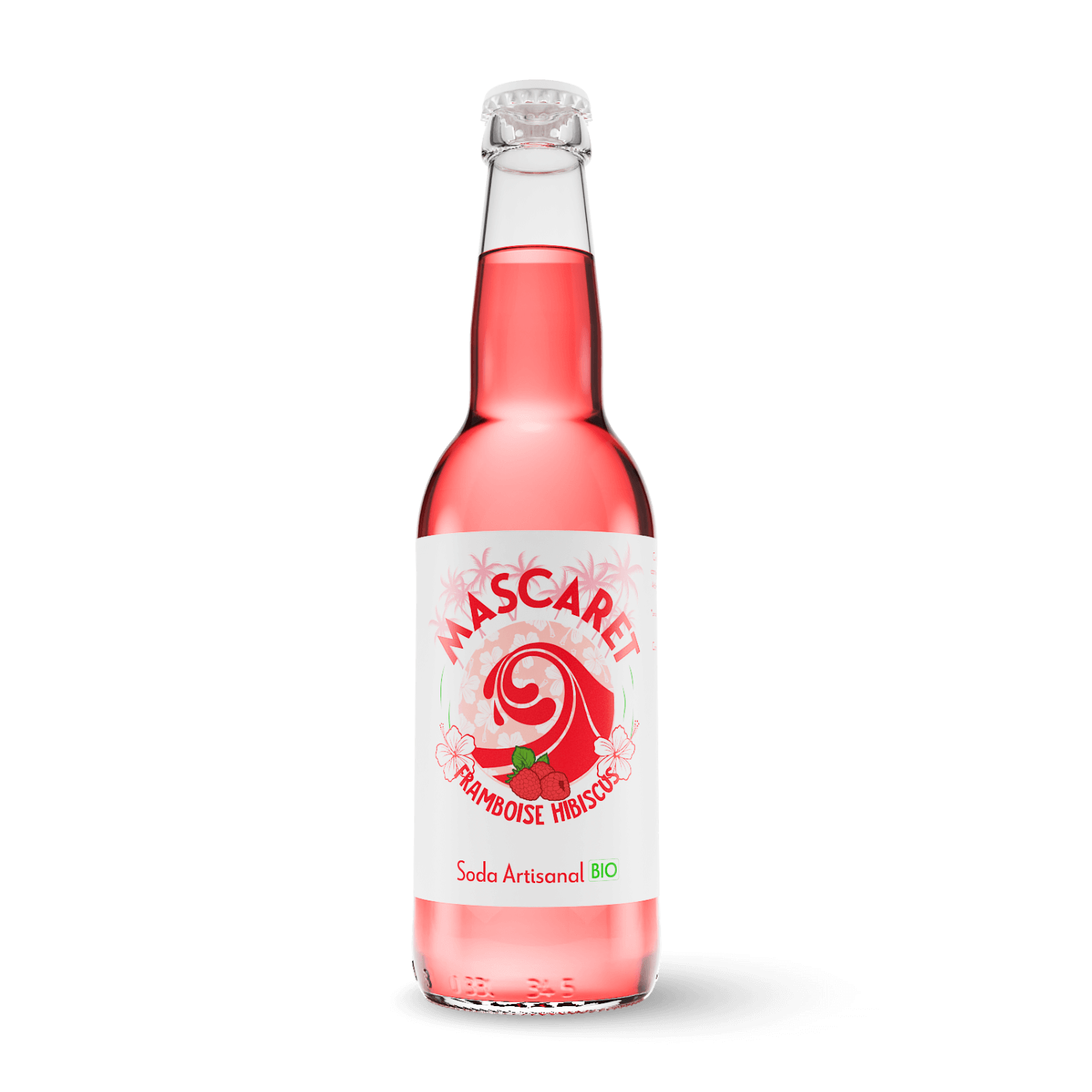 Mascaret Soda Bio Framboise Hibiscus
