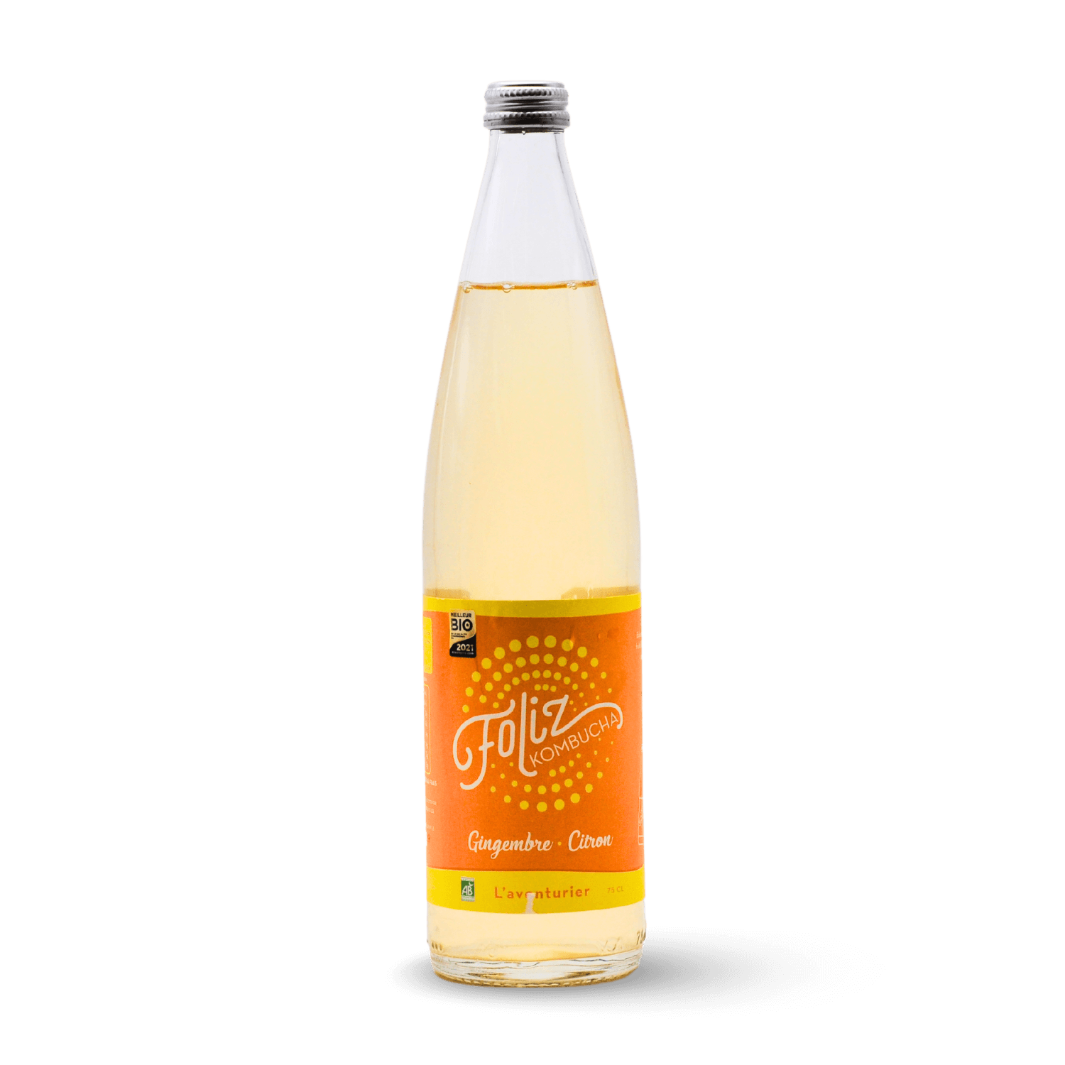 Foliz Kombucha Gingembre & Citron