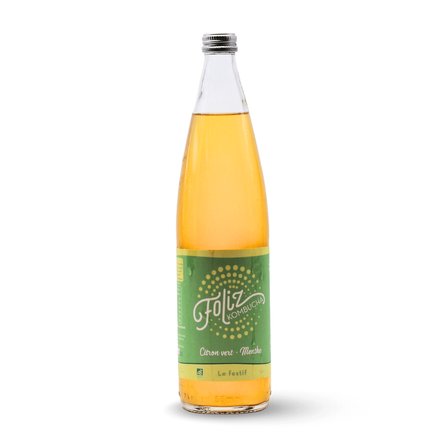 Foliz Kombucha Citron Vert & Menthe