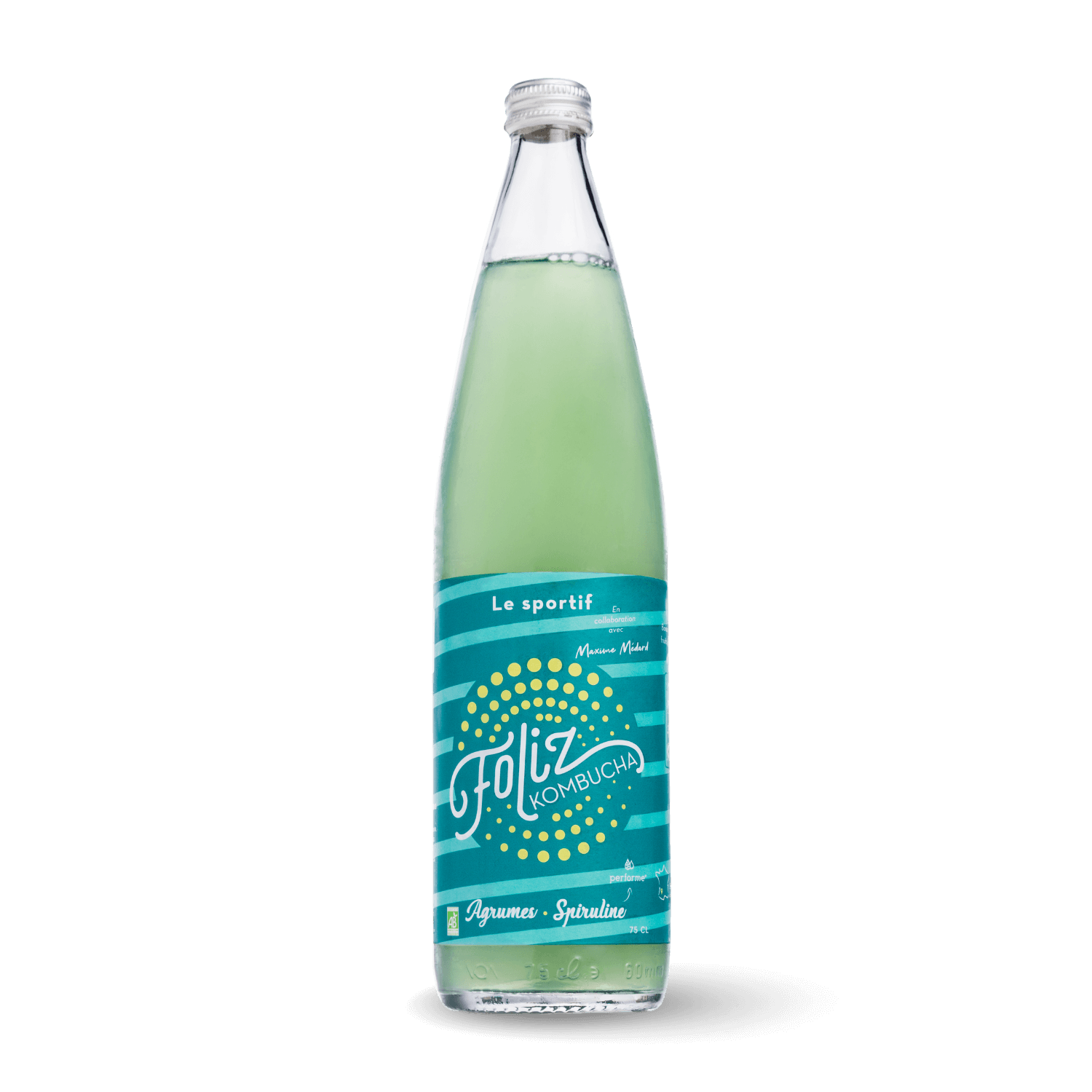 Foliz Kombucha Agrumes & Spiruline