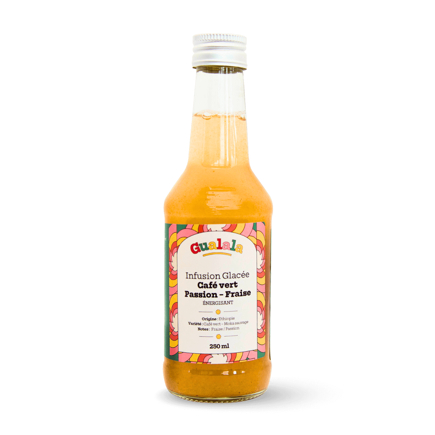 Infusion Café vert Passion Fraise