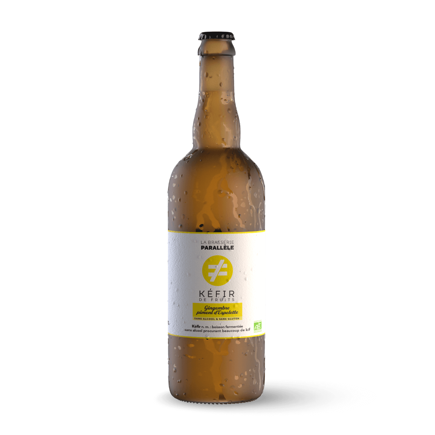 Kéfir de fruits Gingembre - Piment d'Espelette
