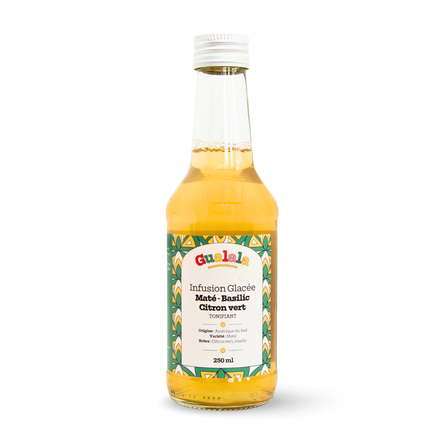 Infusion maté vert basilic citron vert