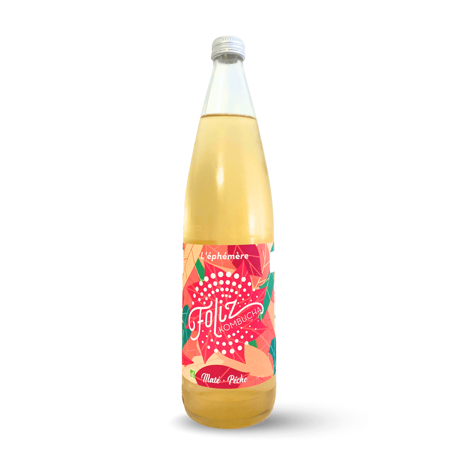 Kombucha Maté Pêche