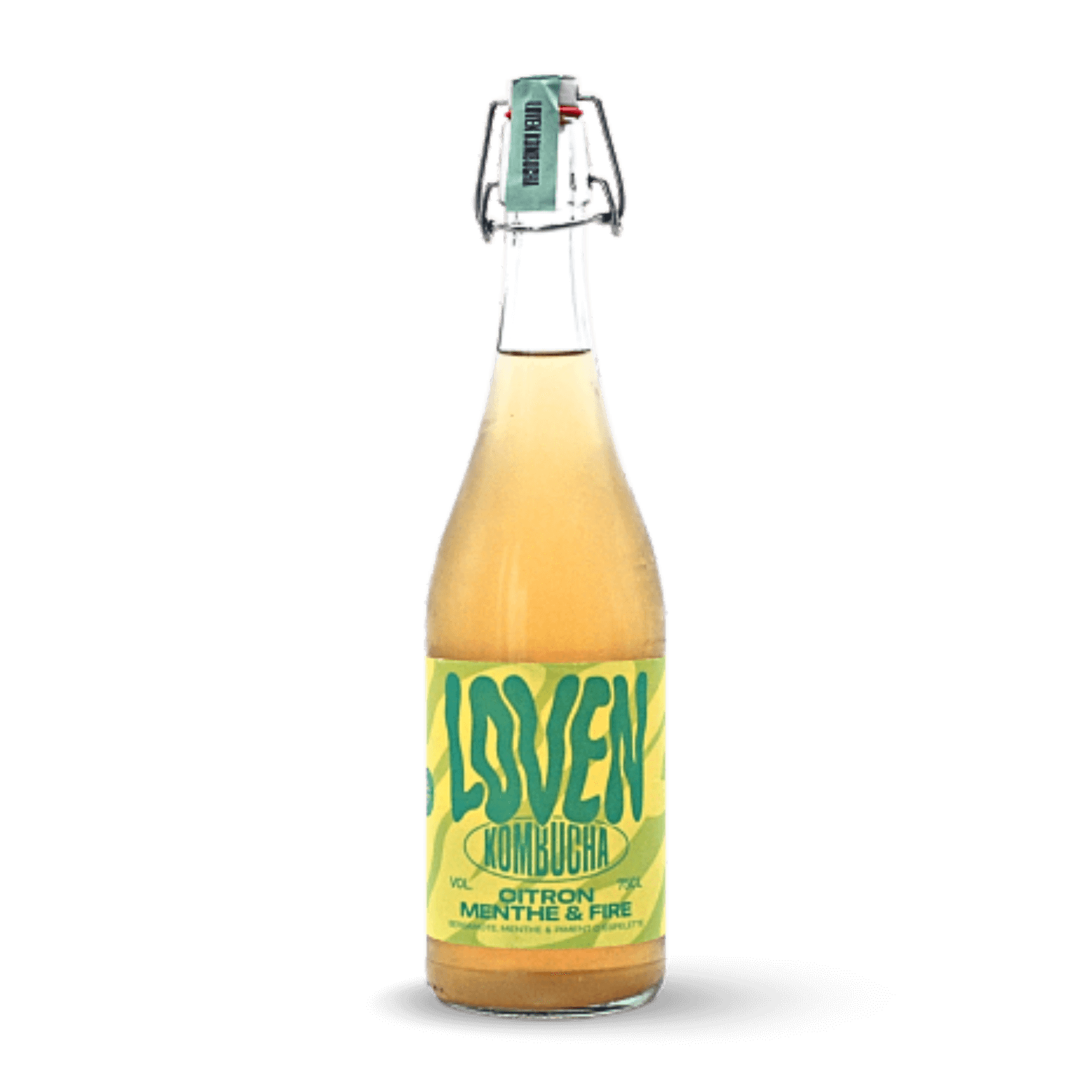 Loven Kombucha Citron Menthe & Fire