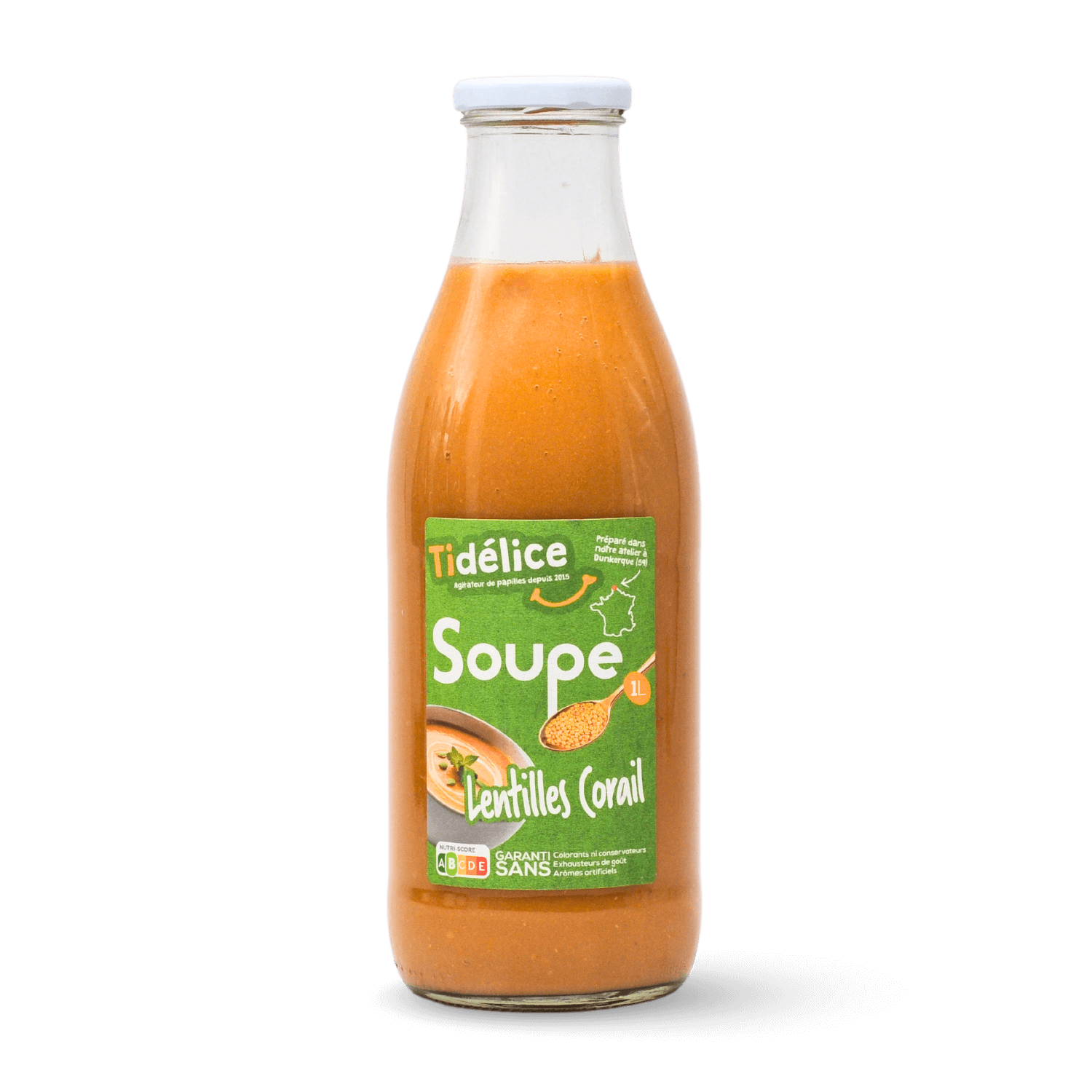 Soupe de lentilles corail