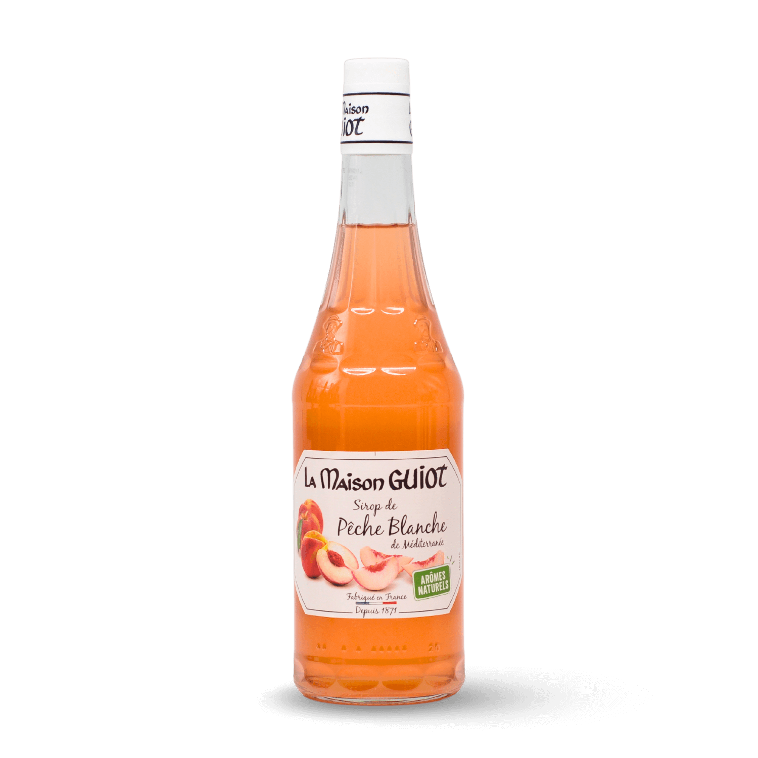 Sirop de Pêche Blanche de Méditerranée