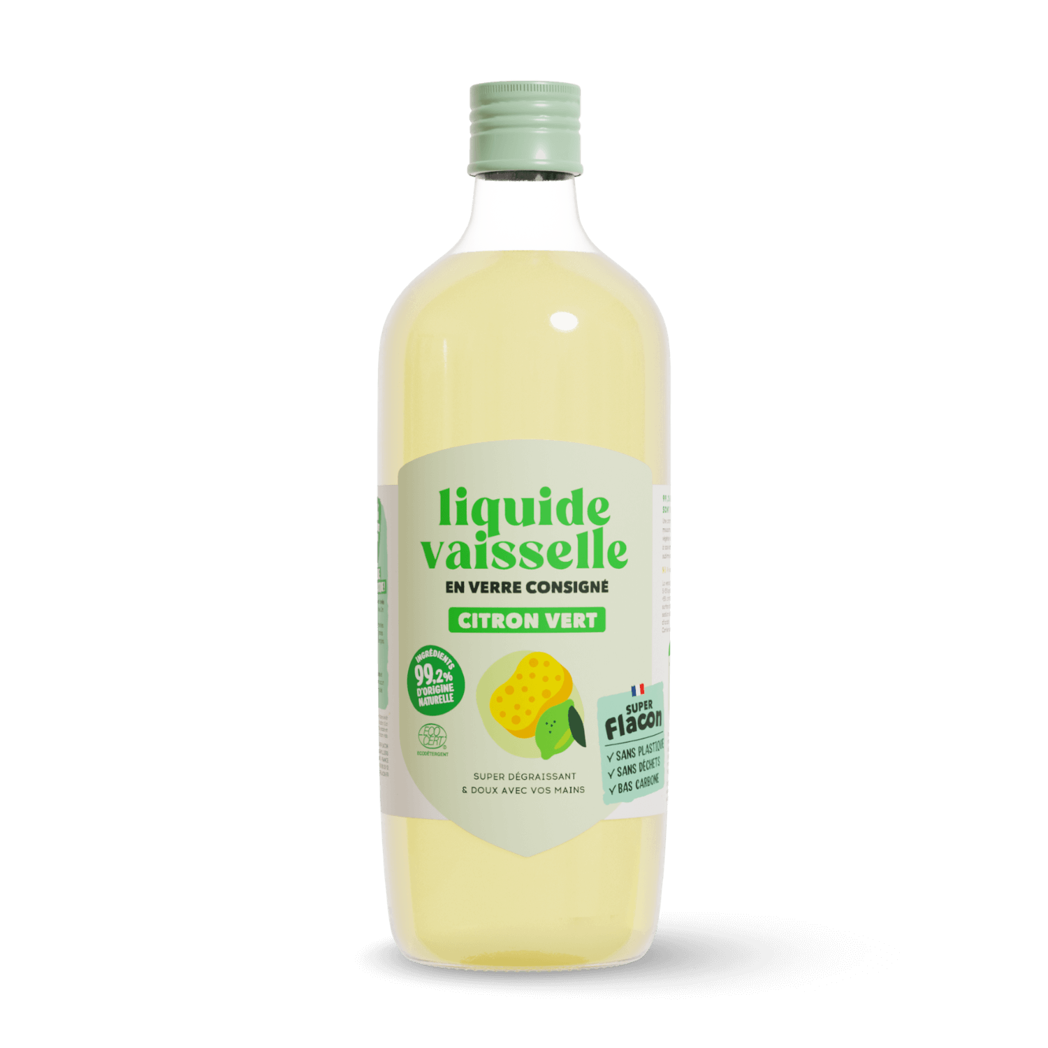 Recharge Liquide Vaisselle Citron Vert