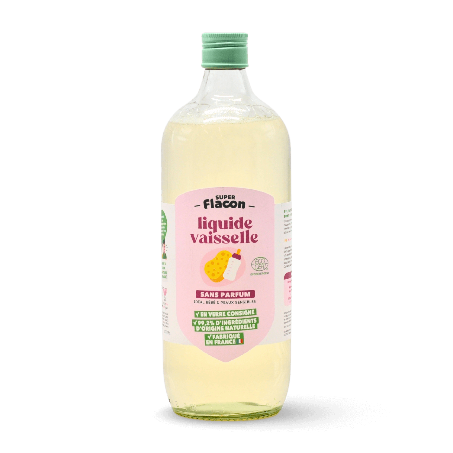 Recharge Liquide Vaisselle Sans parfum