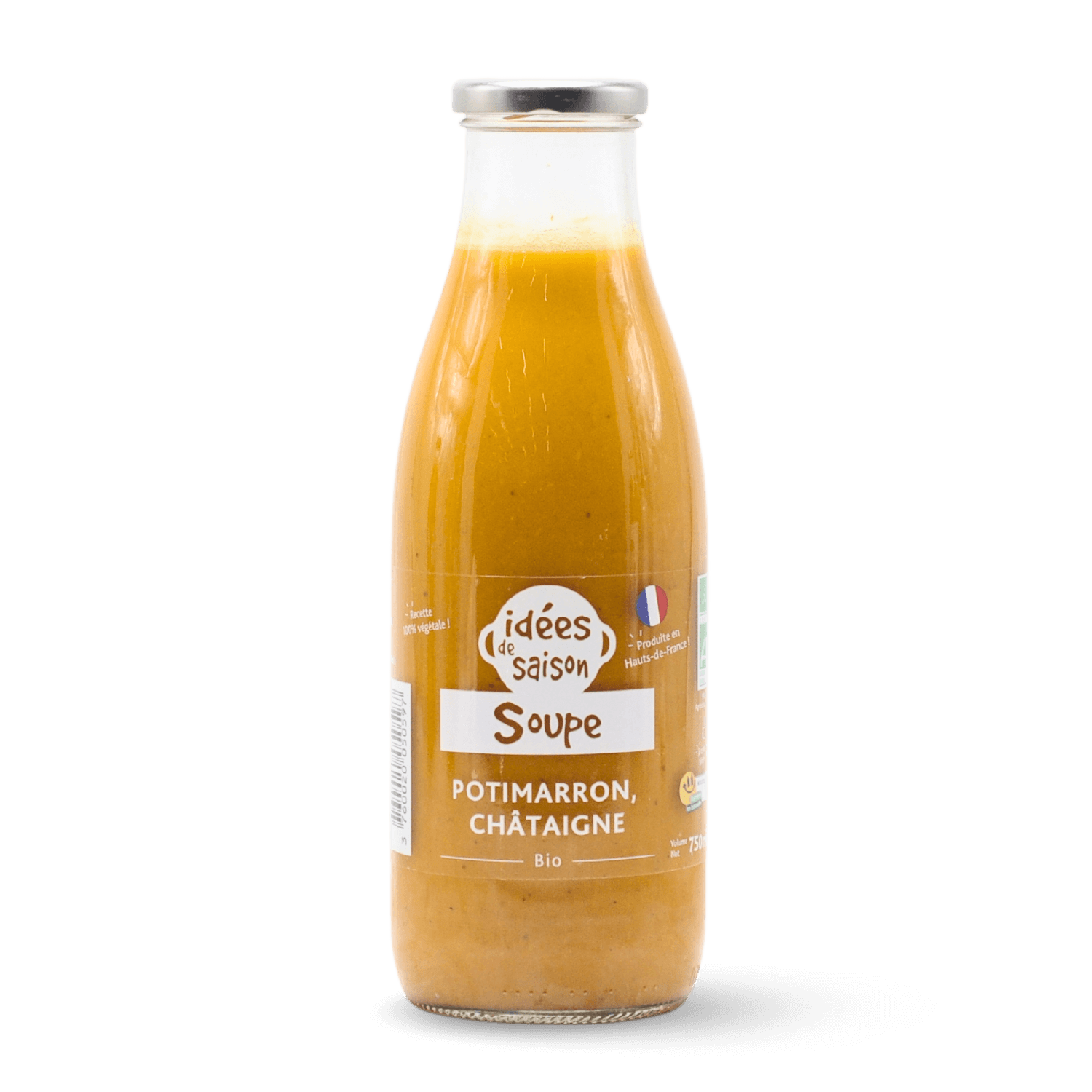 Soupe potimarron châtaigne bio