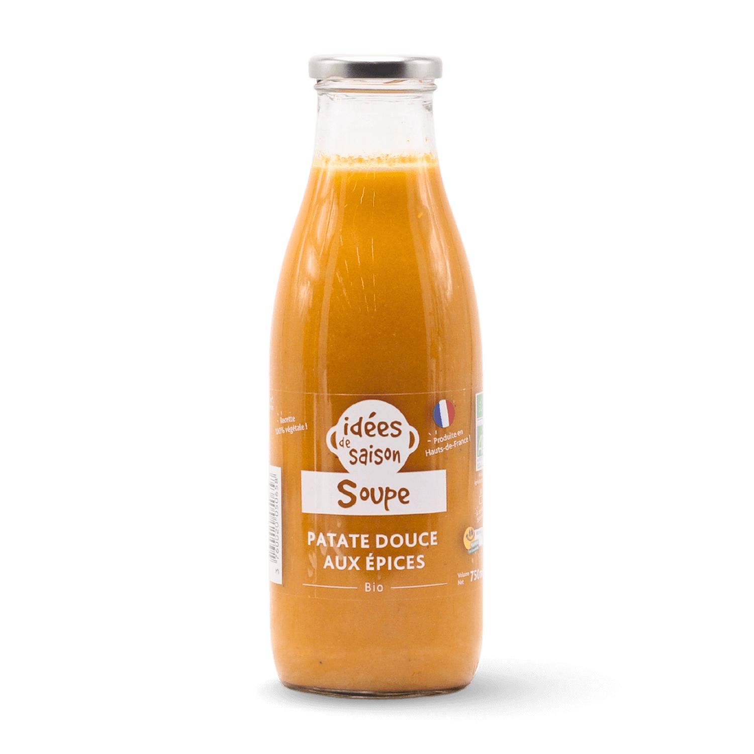 Soupe patate douce aux épices bio