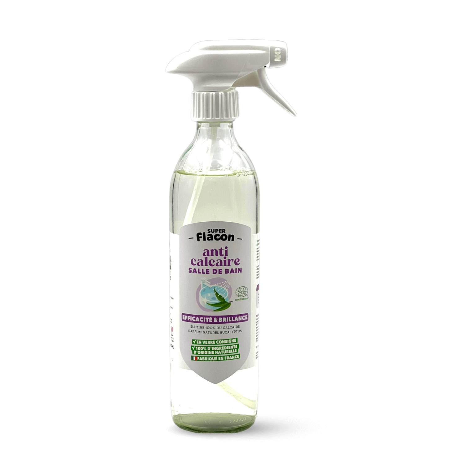 Spray anti-calcaire salle de bain