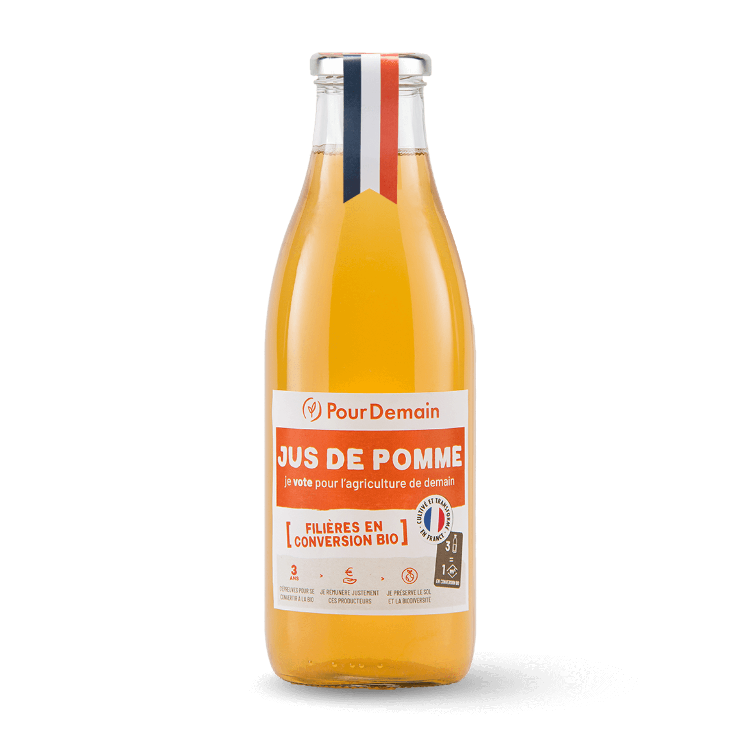 Jus de Pomme en conversion Bio