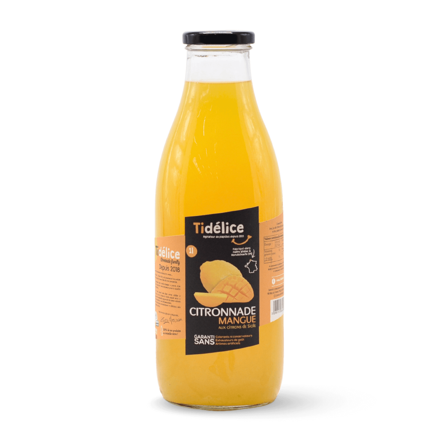 Citronnade Mangue aux Citrons de Sicile