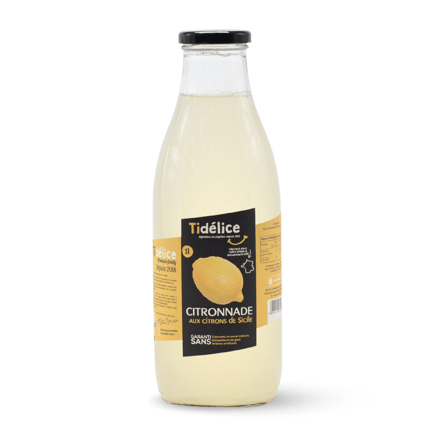 Citronnade aux citrons de Sicile